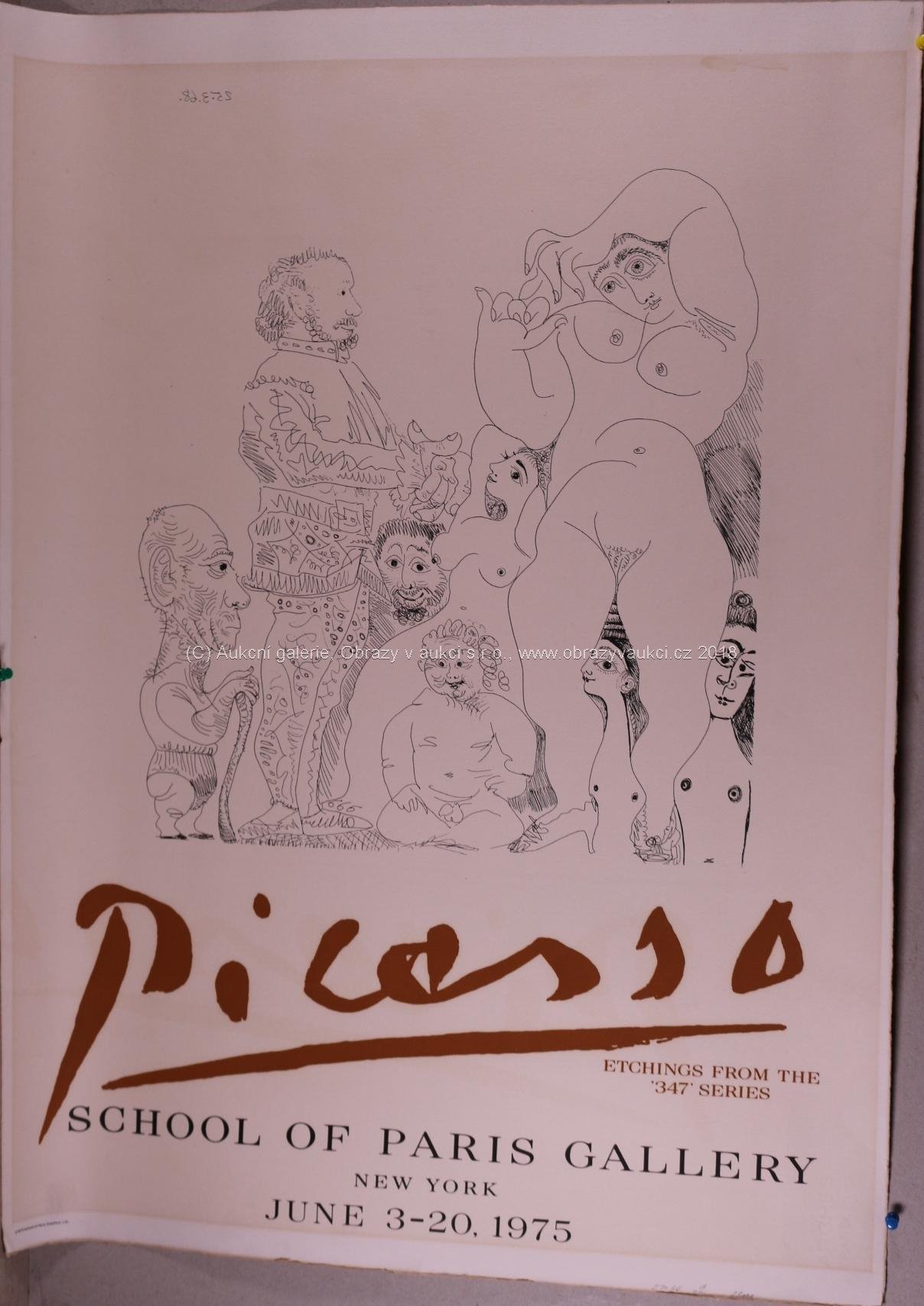 Pablo Picasso - Picasso - plakát z výstavy