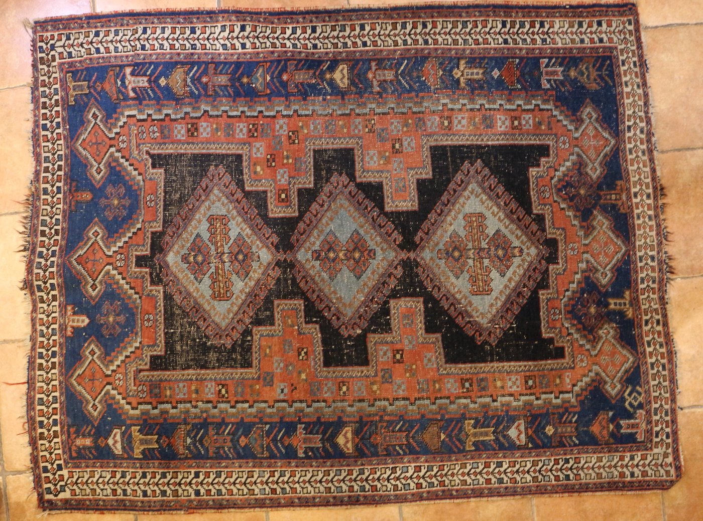 Jihozápadní Irán, poč. 20. stol. - Perský koberec Avšár