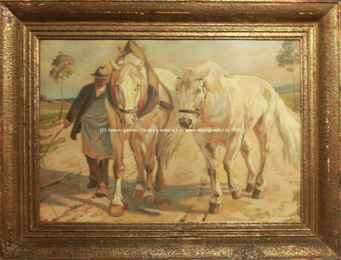 Oskar Seifarth - Muž s koňmi