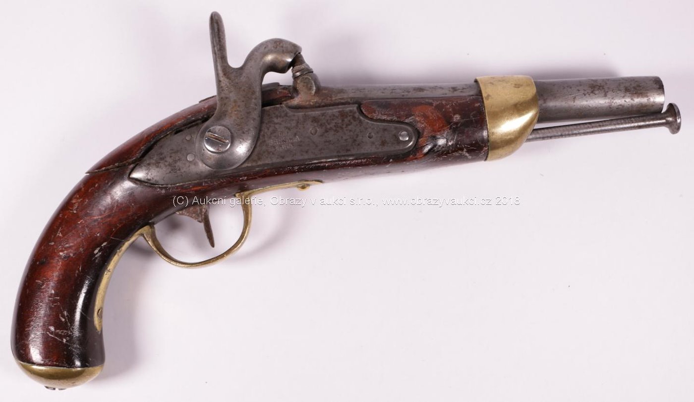 Brescia 1864 - Pistole s perkusním zámkem