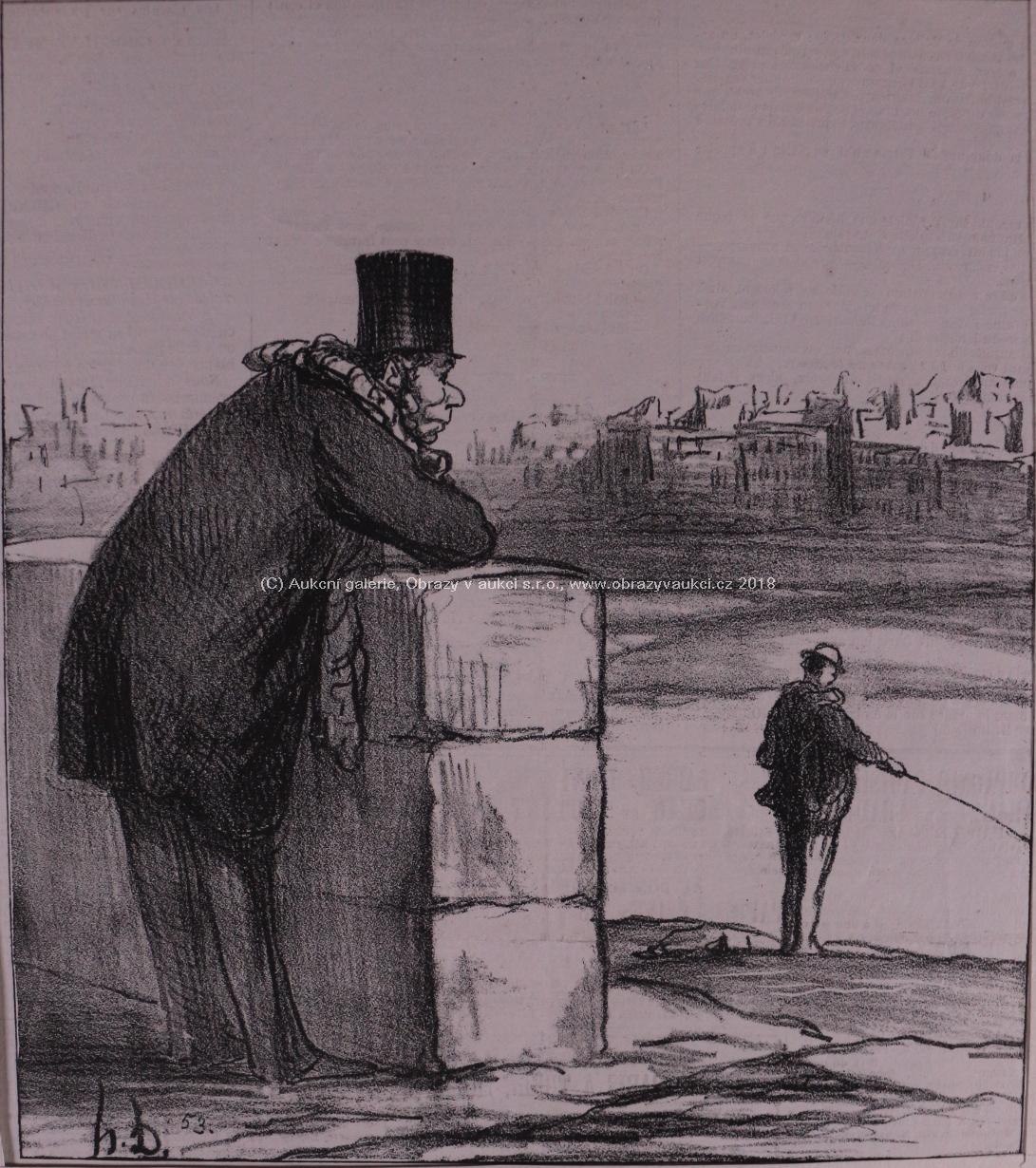 Honoré Daumier - Jolie Femme