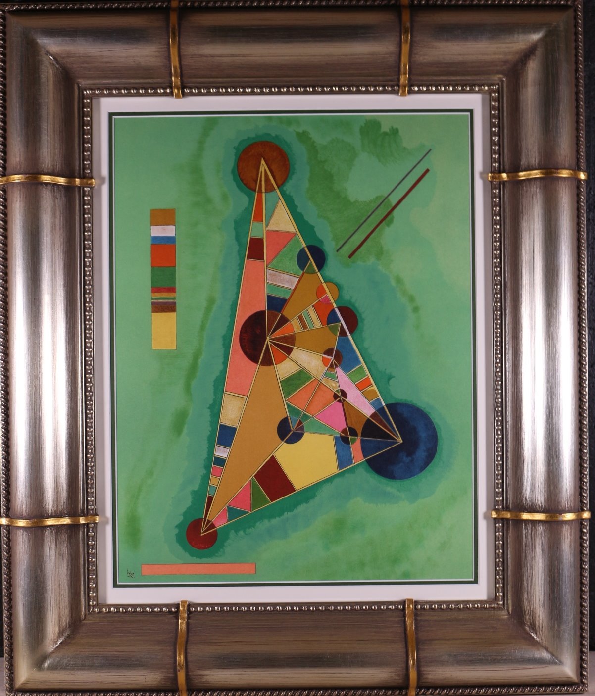 Vasilij Kandinsky - Spannung in grün