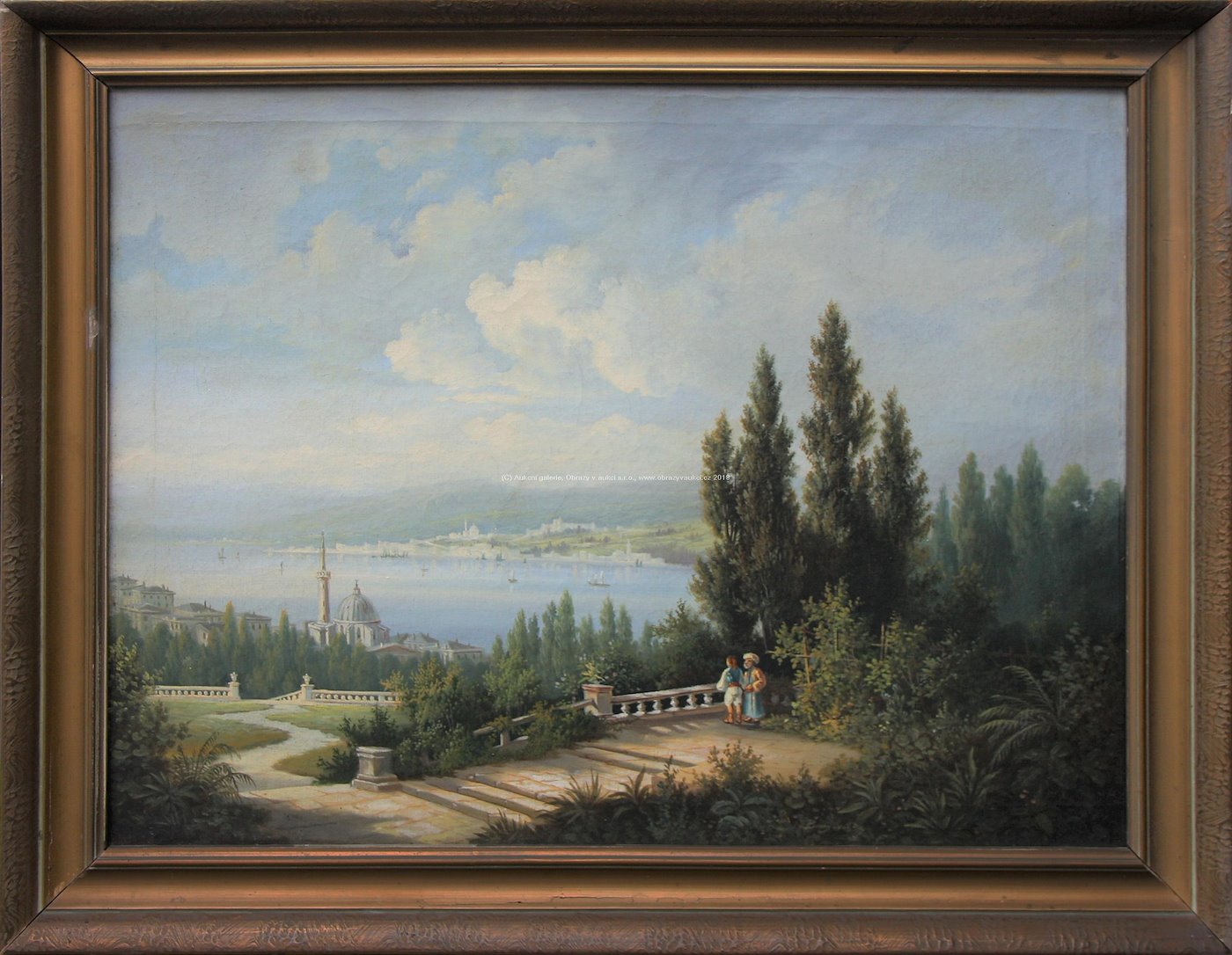 Josef Burgaritzky - Pohled na záliv