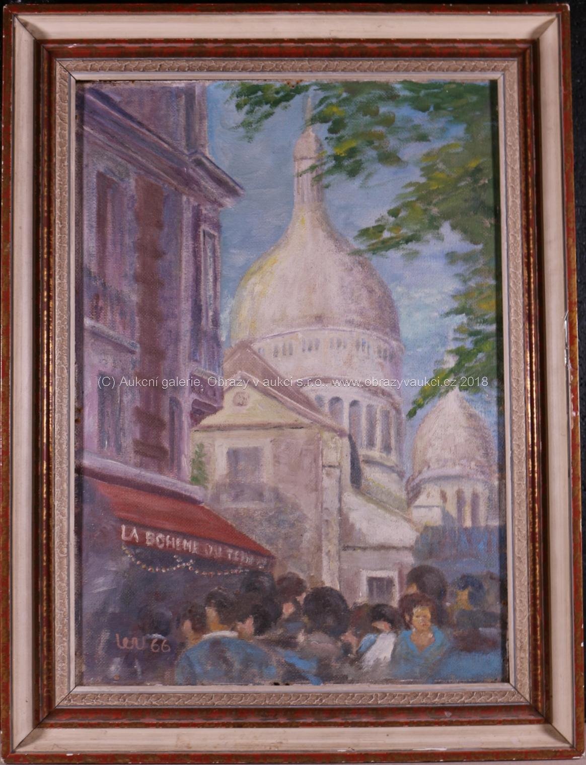 Lev Šimák - Paříž - Montmartre