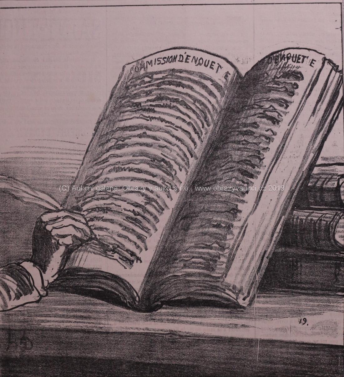 Honoré Daumier - Commission d'Enquet