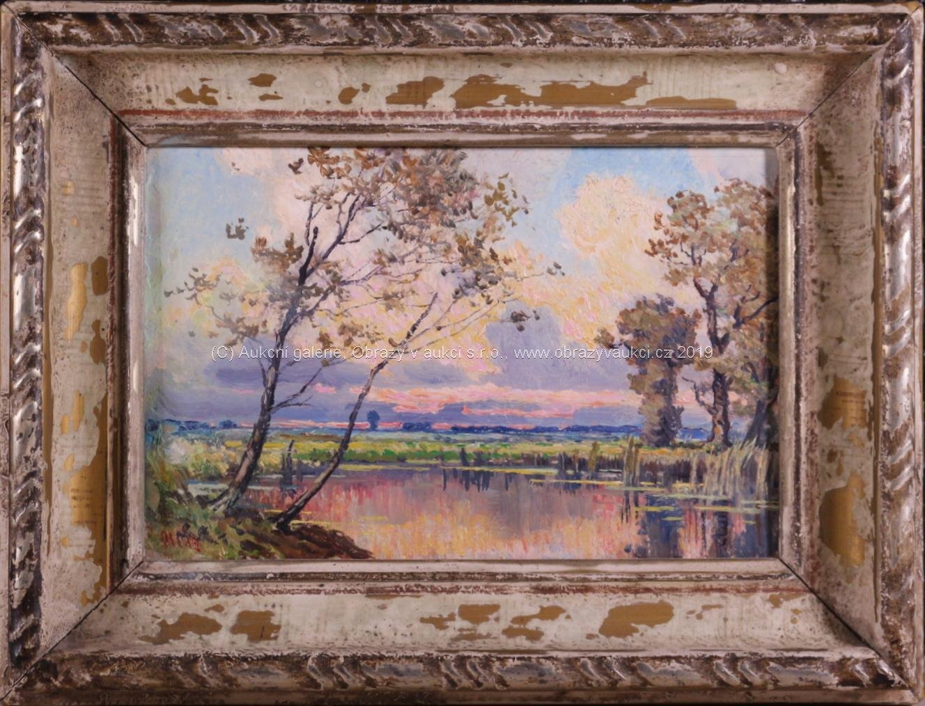 Josef Olexa - Párové obrazy: U rybníka