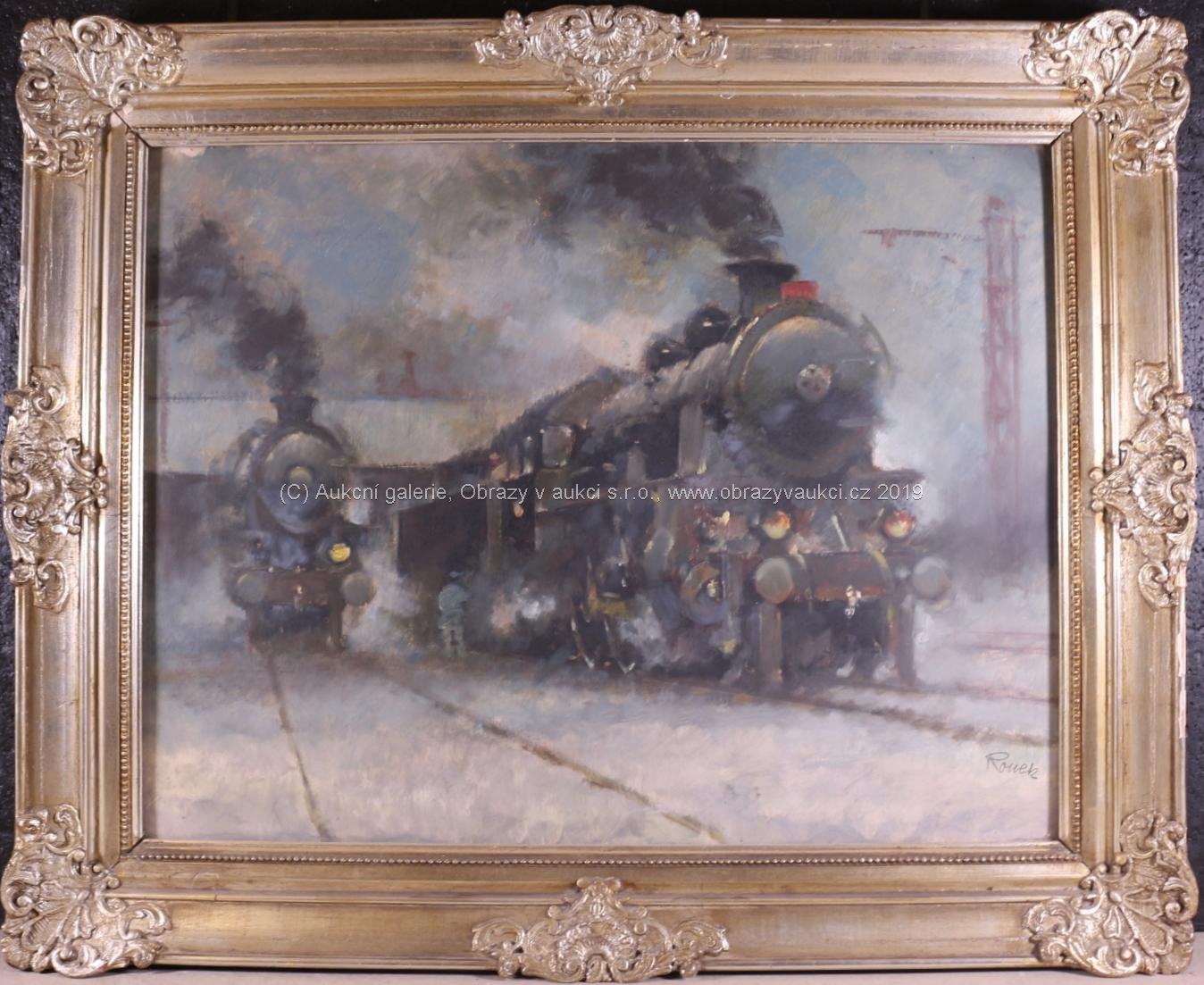 Jaroslav Ronek - Dvě lokomotivy