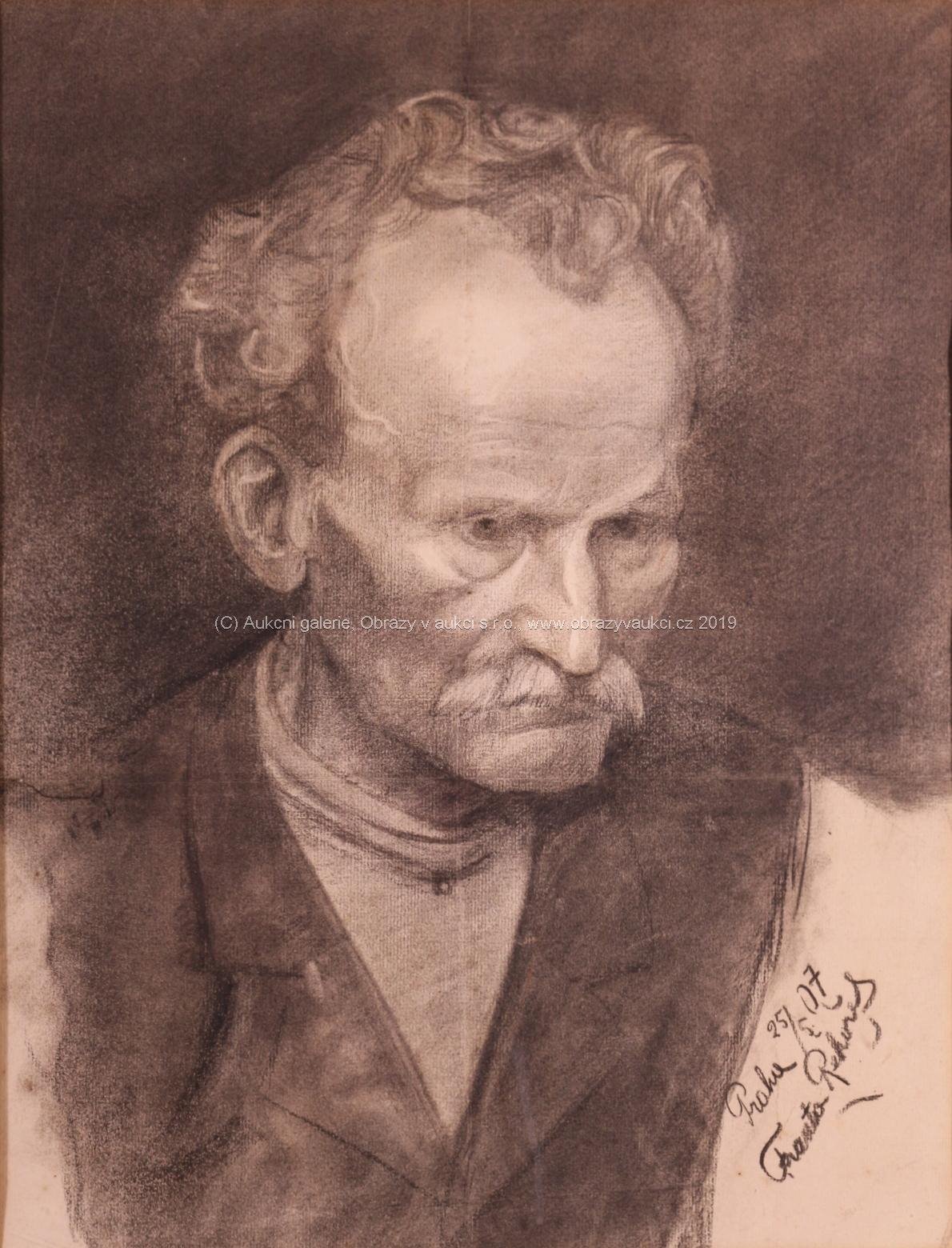 František Řehořek - Portrét muže
