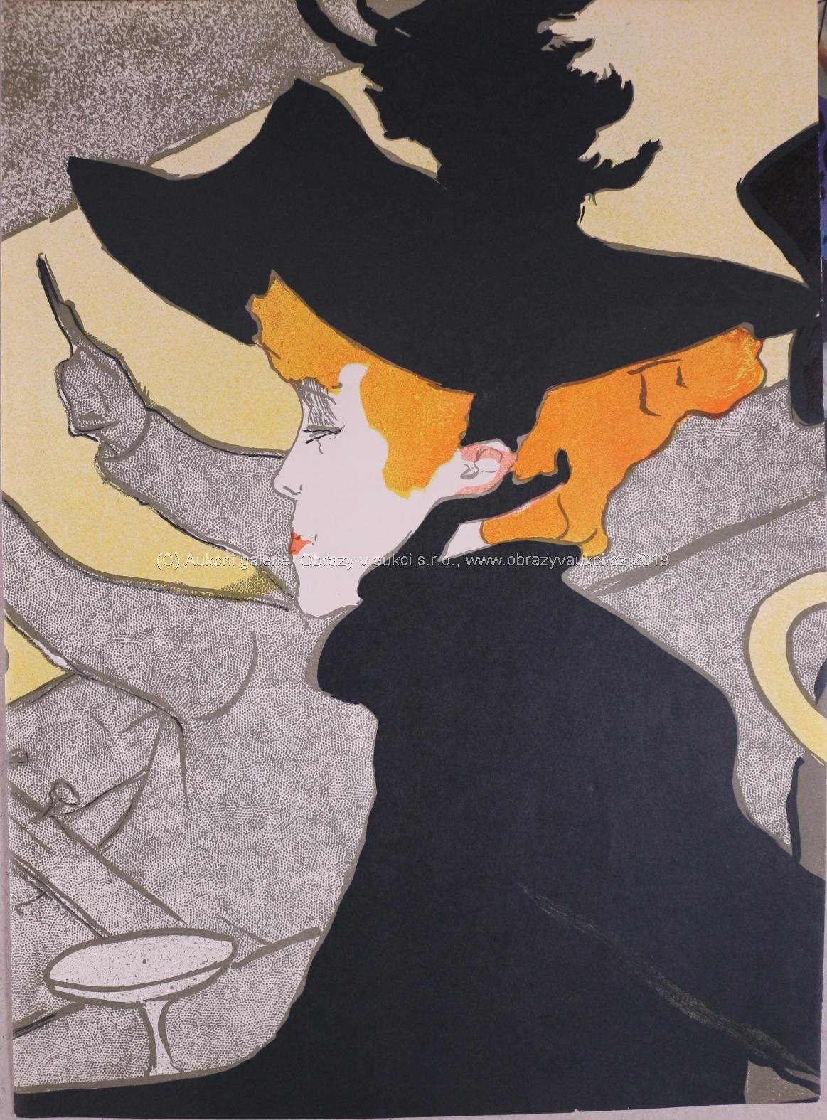 Henri de Toulouse Lautrec - Divan Japonais 