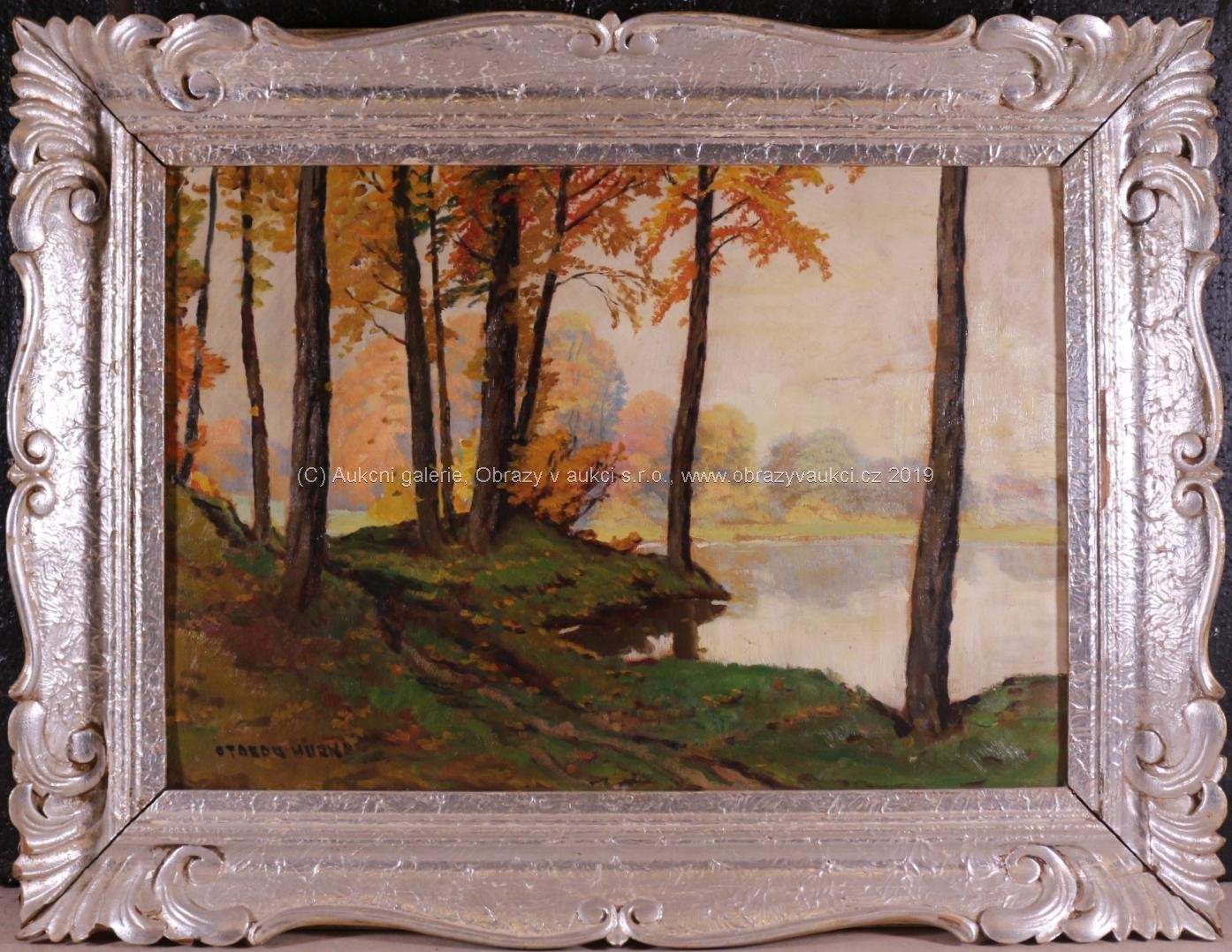 Otakar Hůrka - Podzim u rybníka