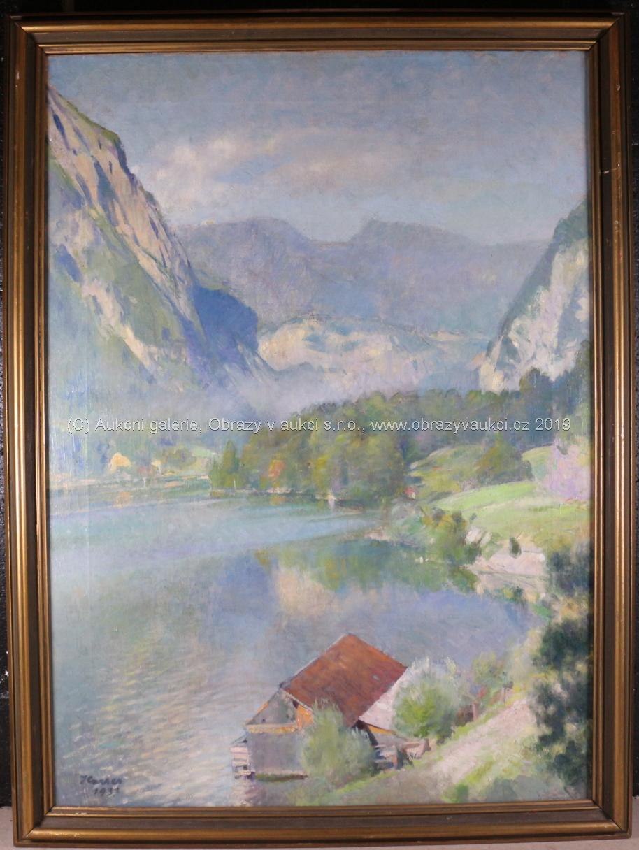 Karl Harrer - Horské jezero