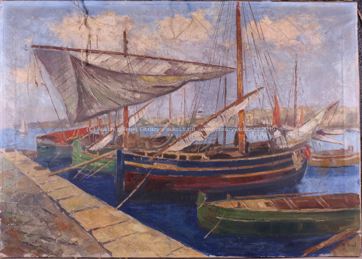 Rajko Tomic - Loďky v přístavu