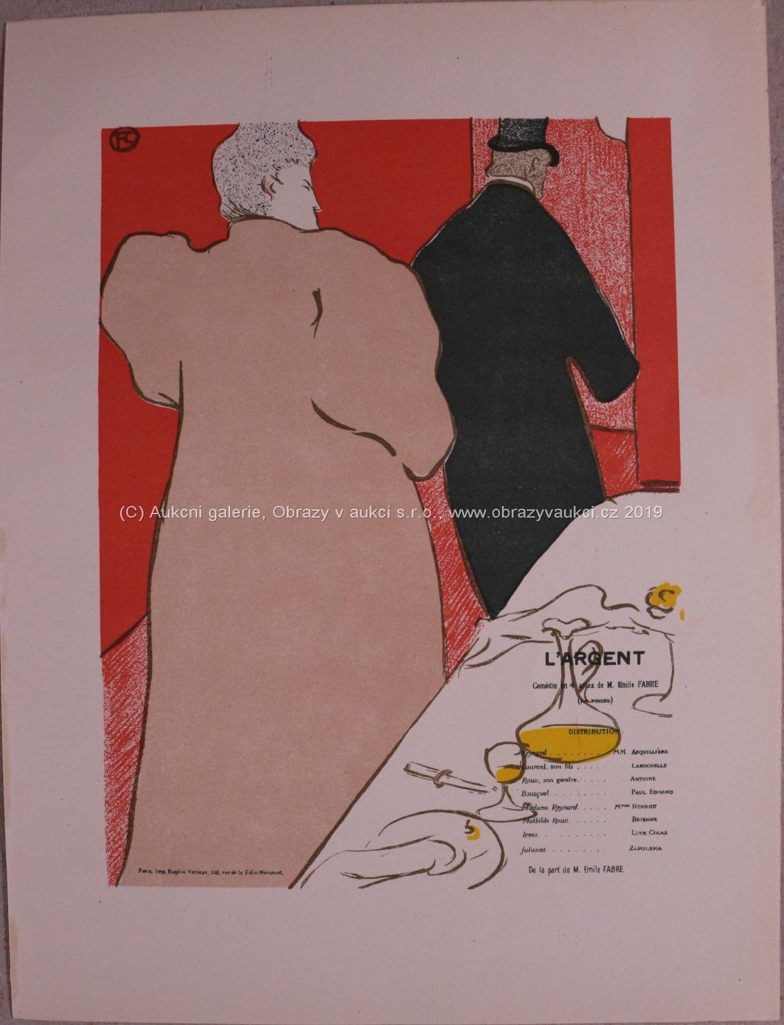 Henri de Toulouse Lautrec - L 'Argent