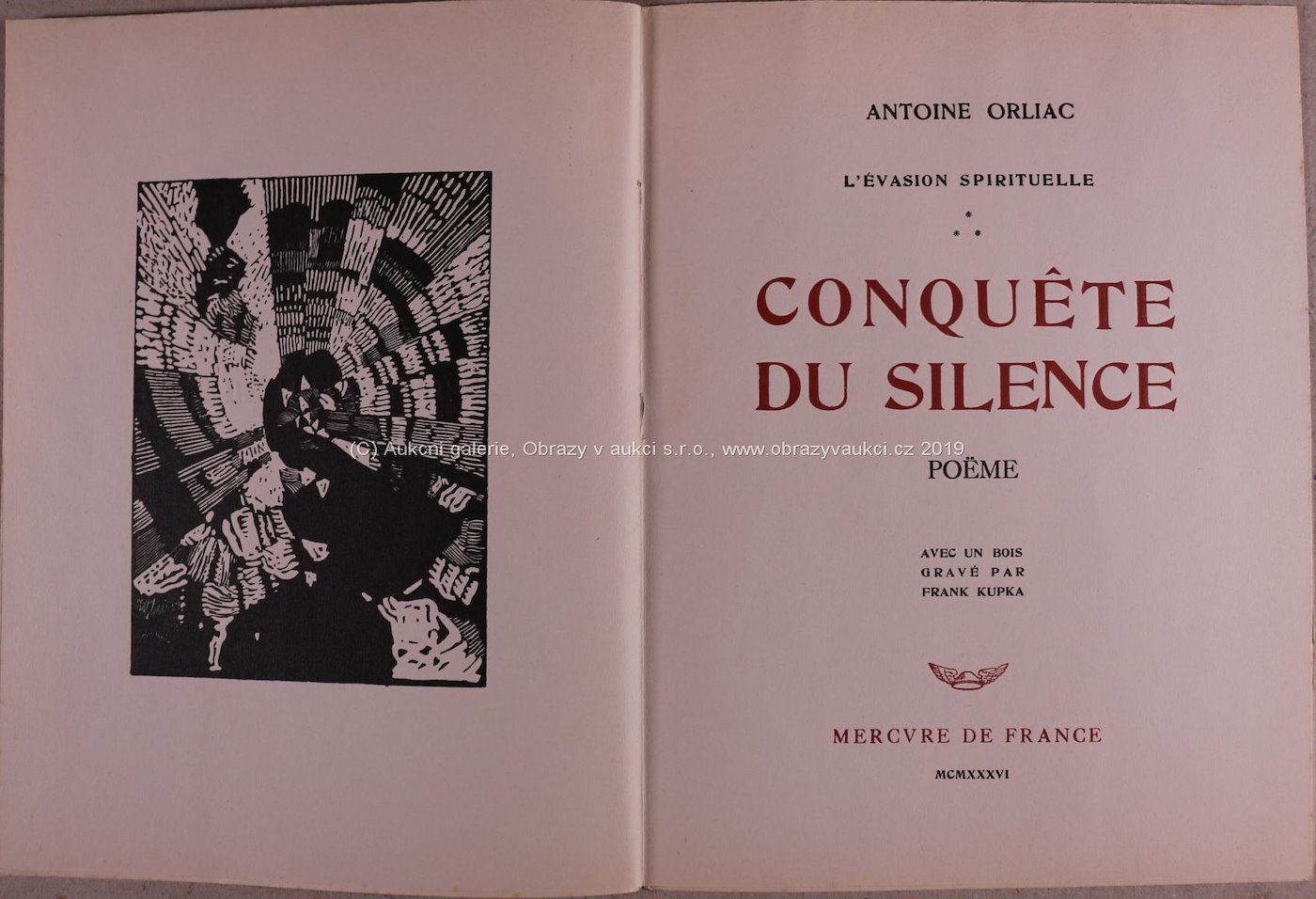 František  Kupka - Conquête du silence, Poeme