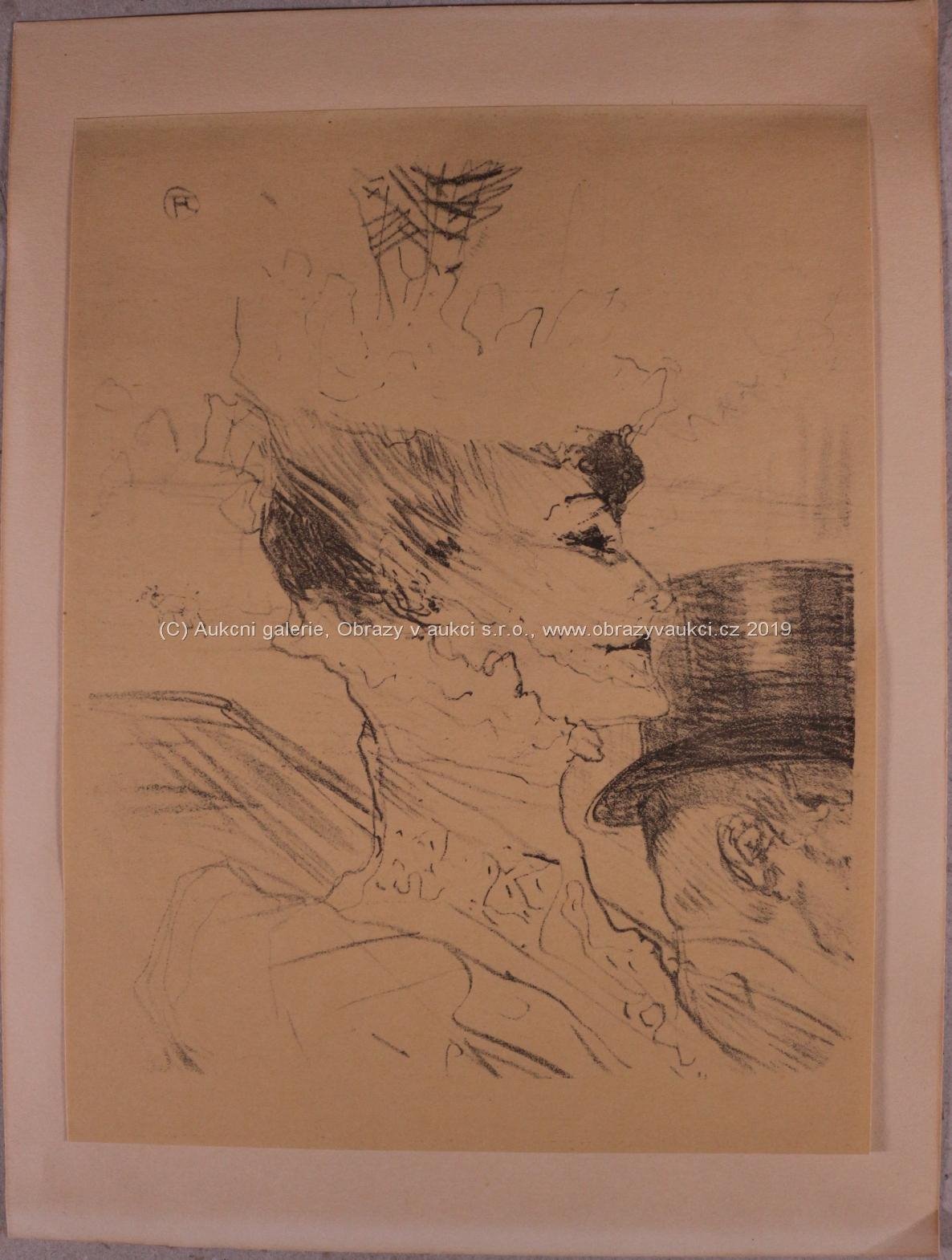 Henri de Toulouse Lautrec - Das Paar im Wagen