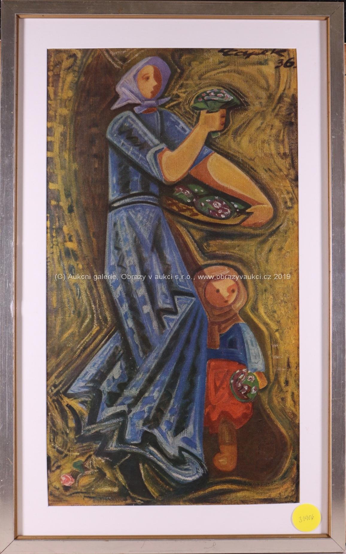 Josef Čapek - Matka s dítětem
