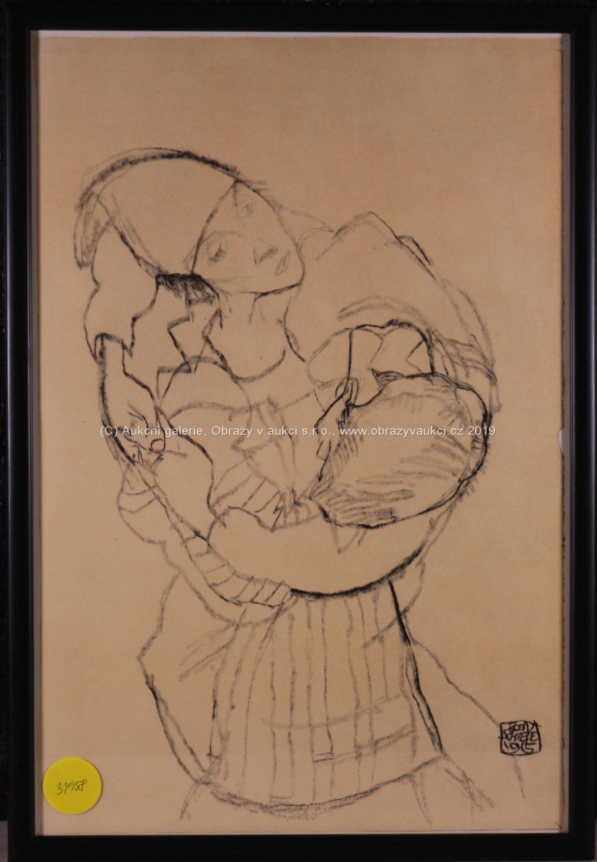 Egon Schiele - Matka s dítětem