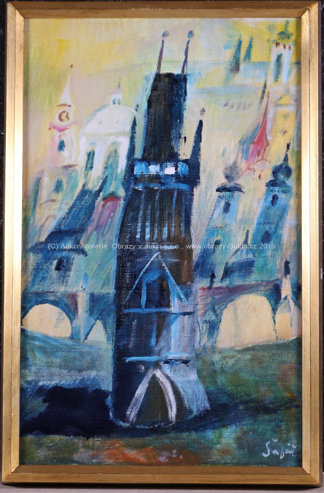 Karel Šafář - Pražské věže