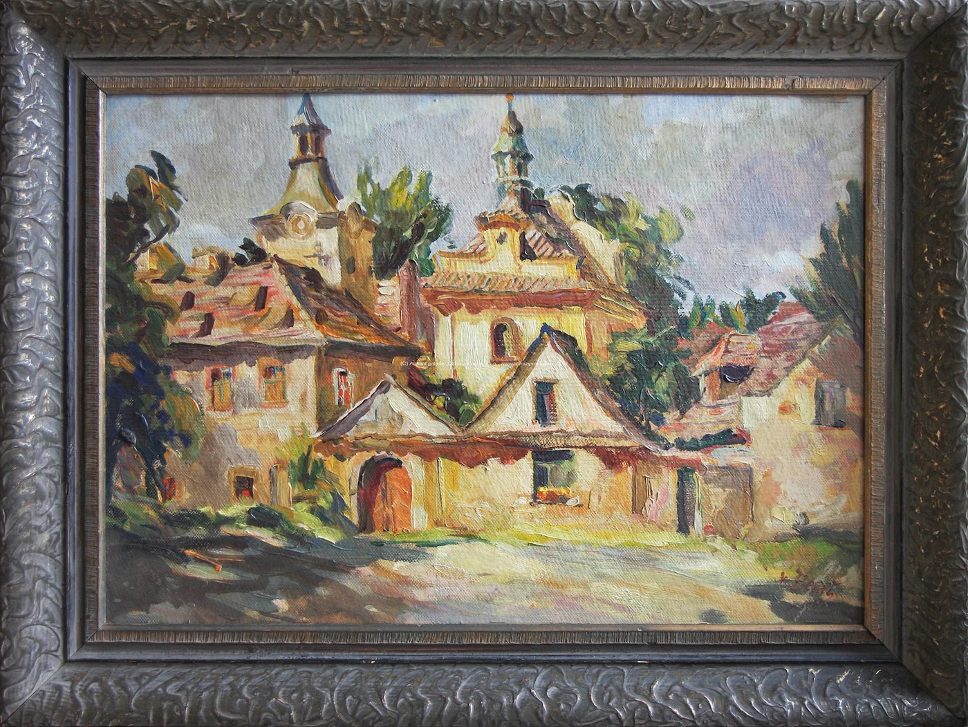 Vincenc Beneš - Pohled na klášter