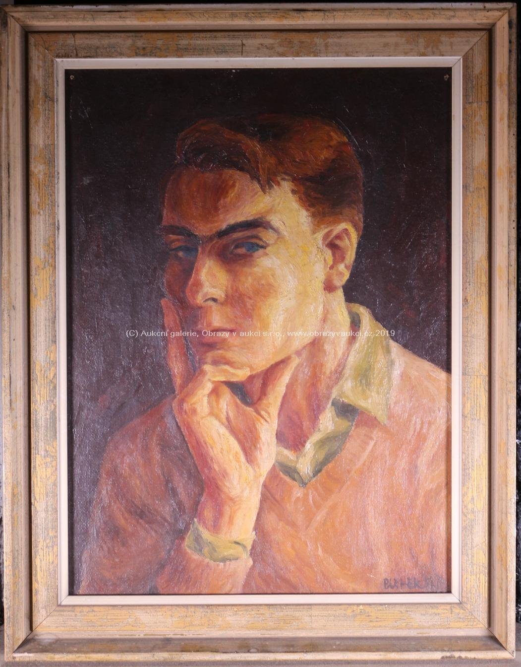 Theodor Pištěk - Autoportrét
