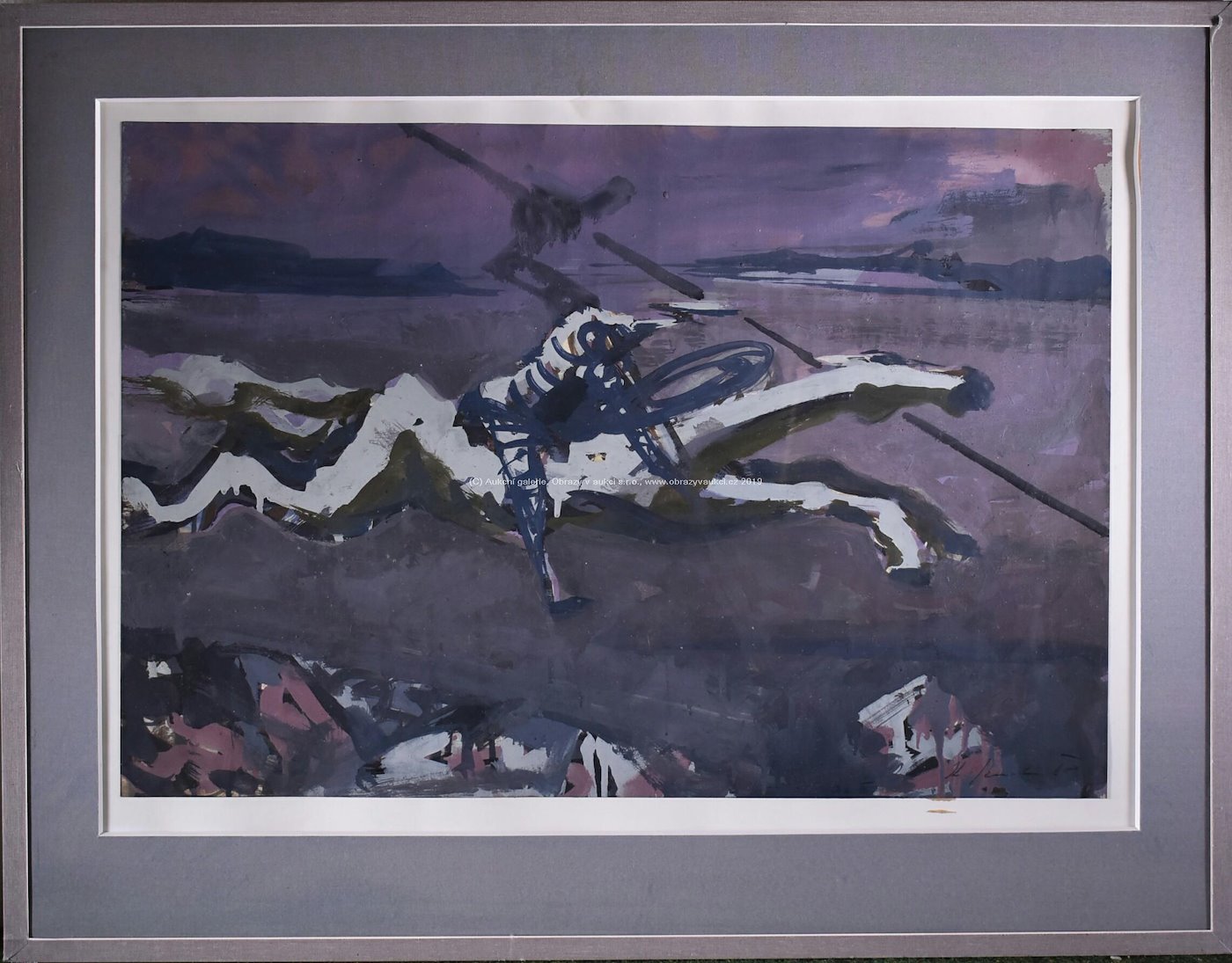 Karel Souček (*1915) - Jezdec na koni