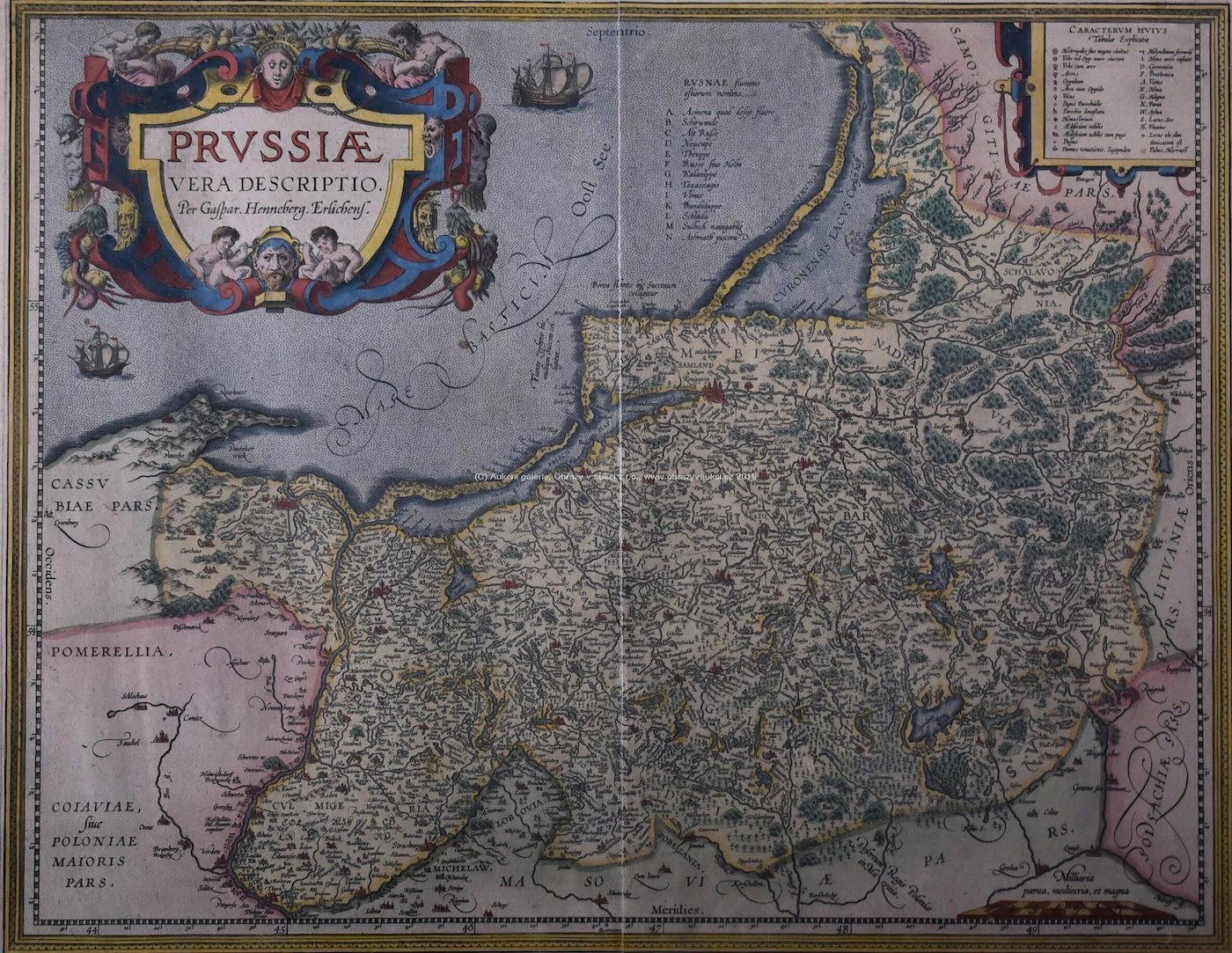. - Mapa Pruska