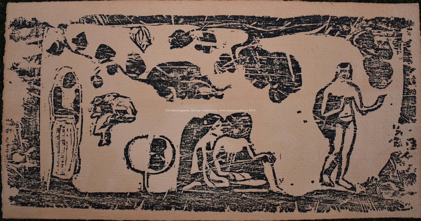 Paul Gauguin - Femmes, anima ux et Feuillages