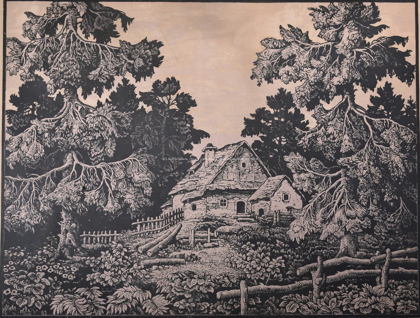 Bohumír Jaroněk - Chalupa v lese