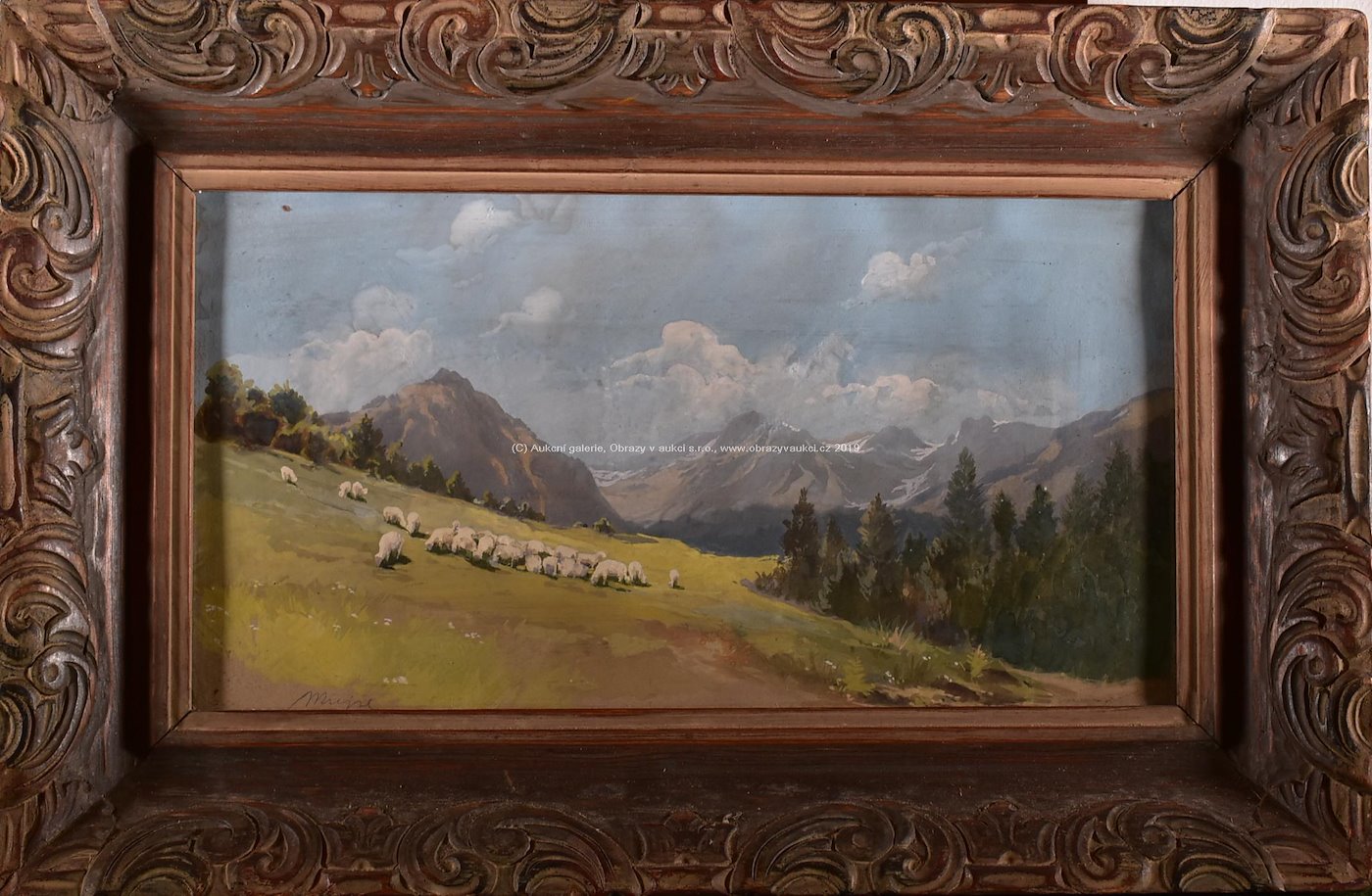 Josef Krejsa - Ovce na pastvě