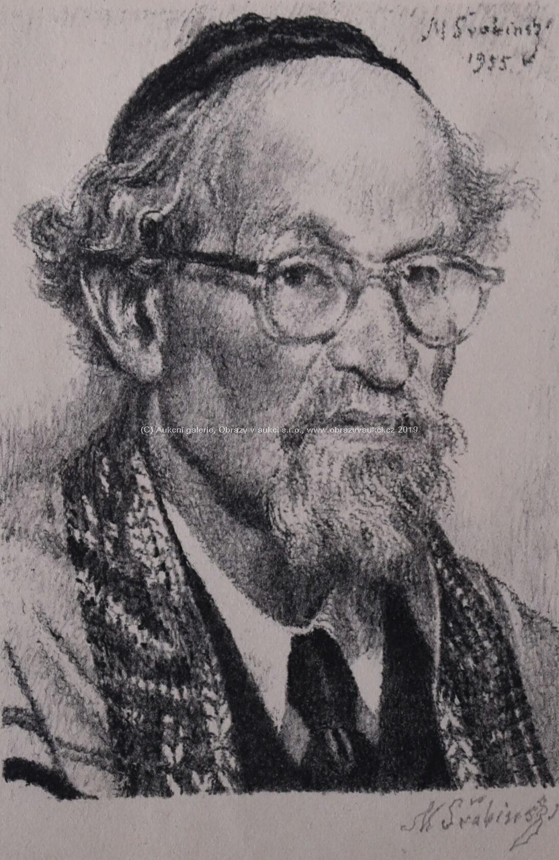 Max Švabinský - Dr. Gustav Fichez
