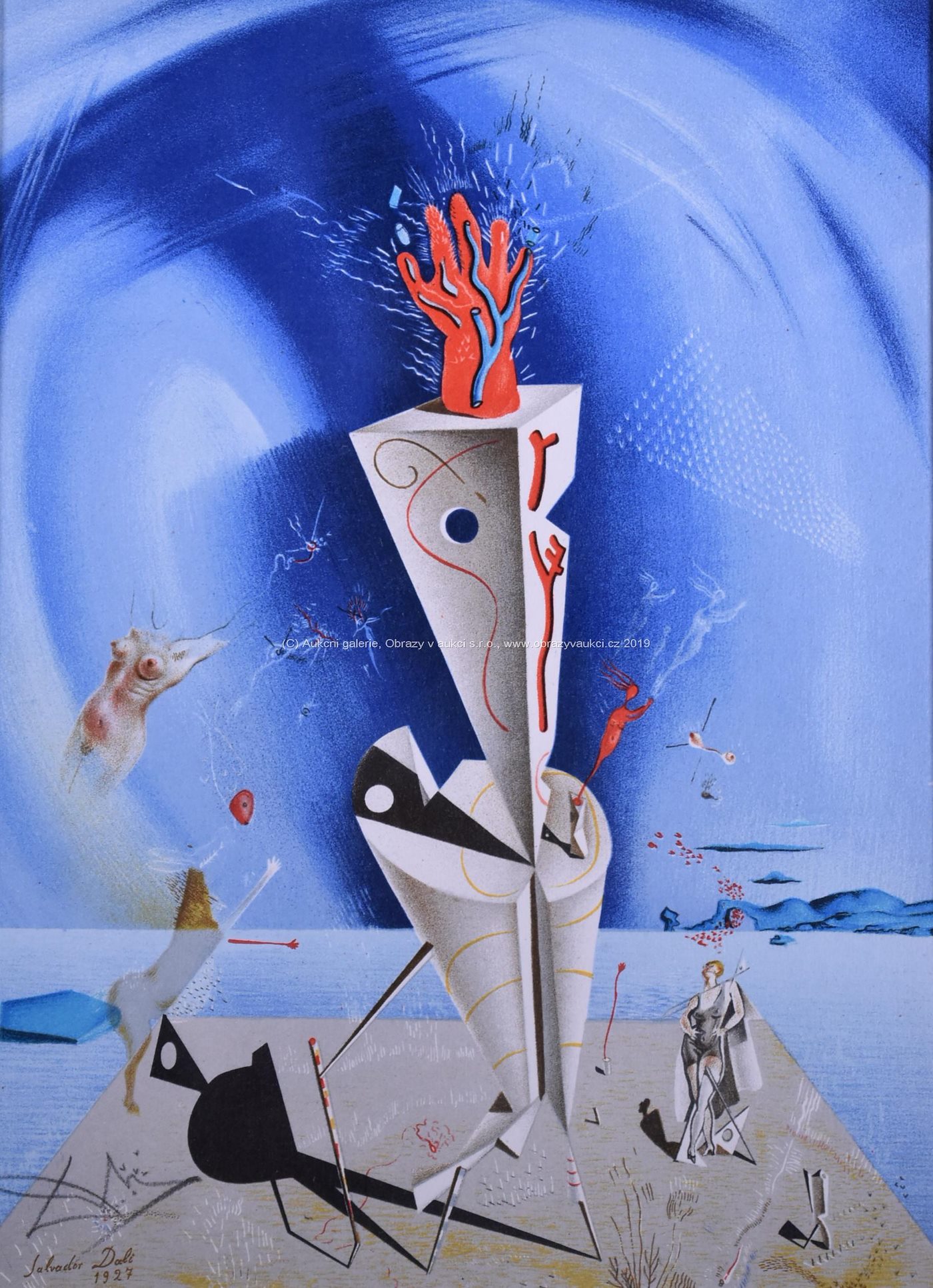 Salvador Dalí - Appareil et main