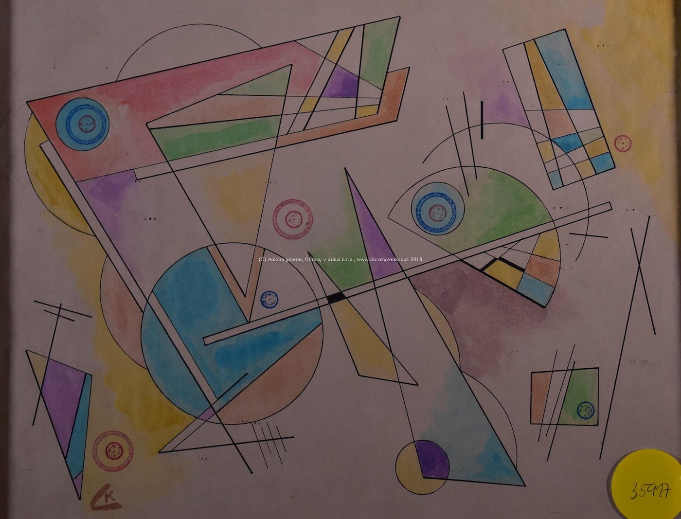 Vasilij Kandinsky - Geometrické tvary