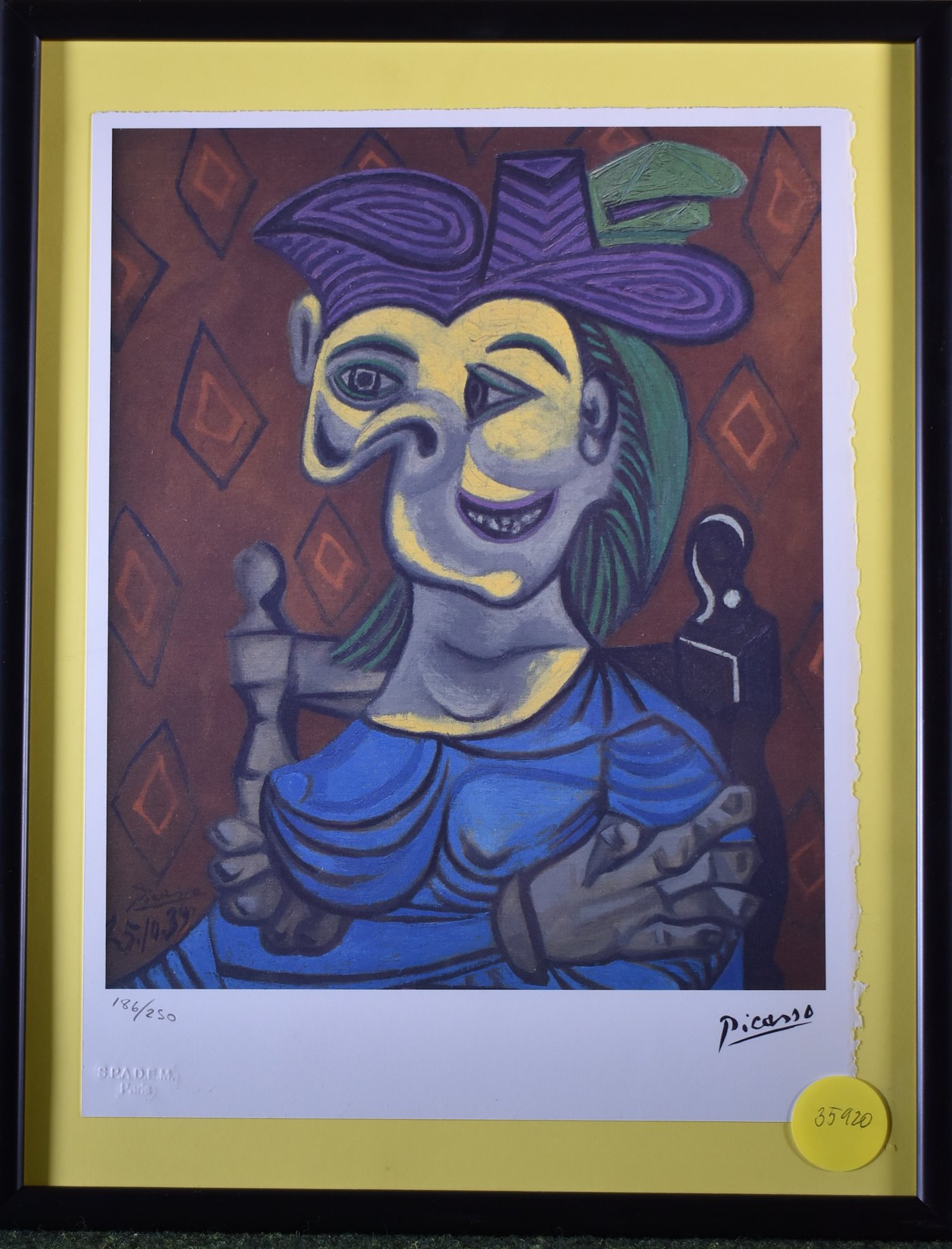 Pablo Picasso - Usměvavá dívka