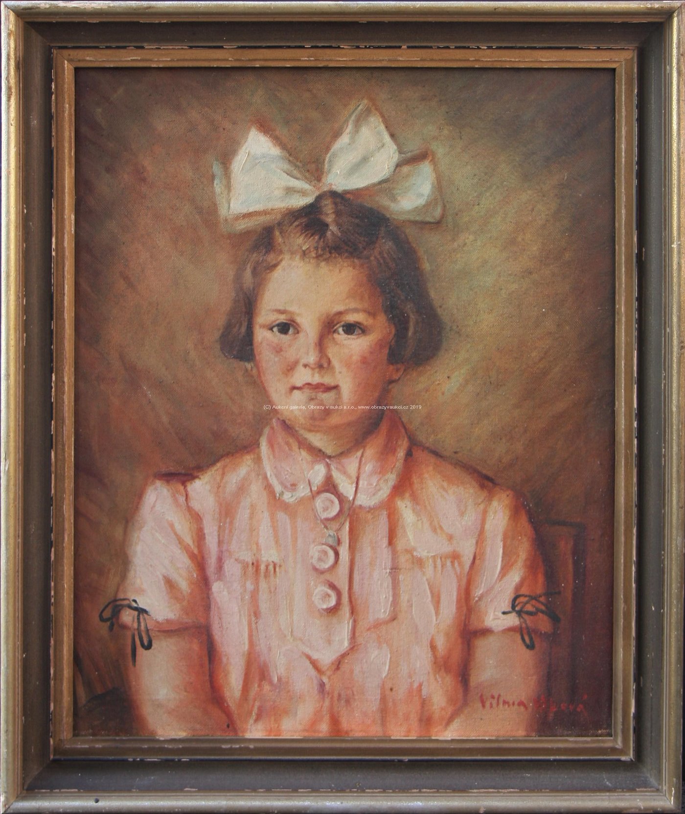 Vilma Vrbová - Portrét dívky