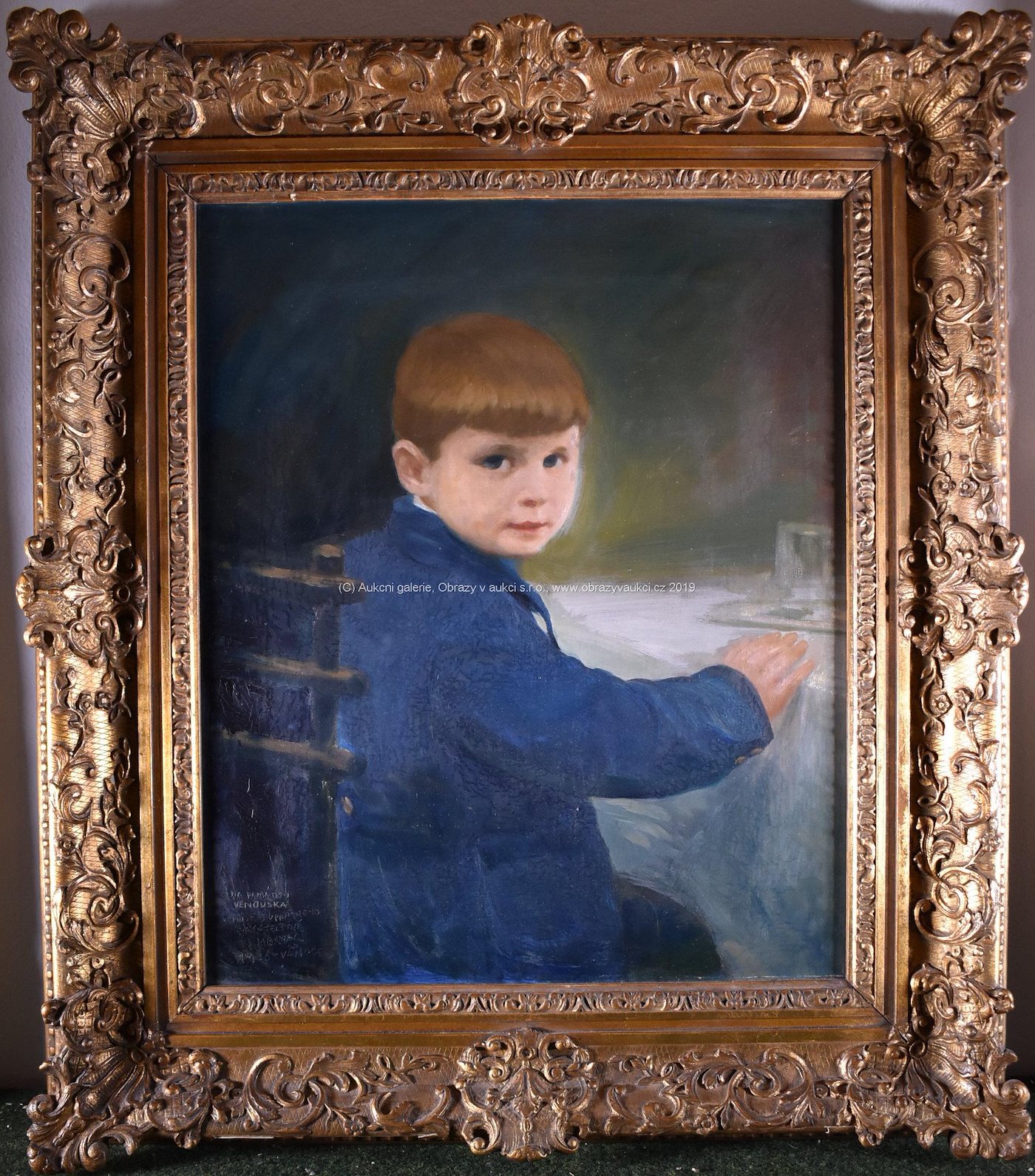 Maxmilián Boháč - Portrét chlapce