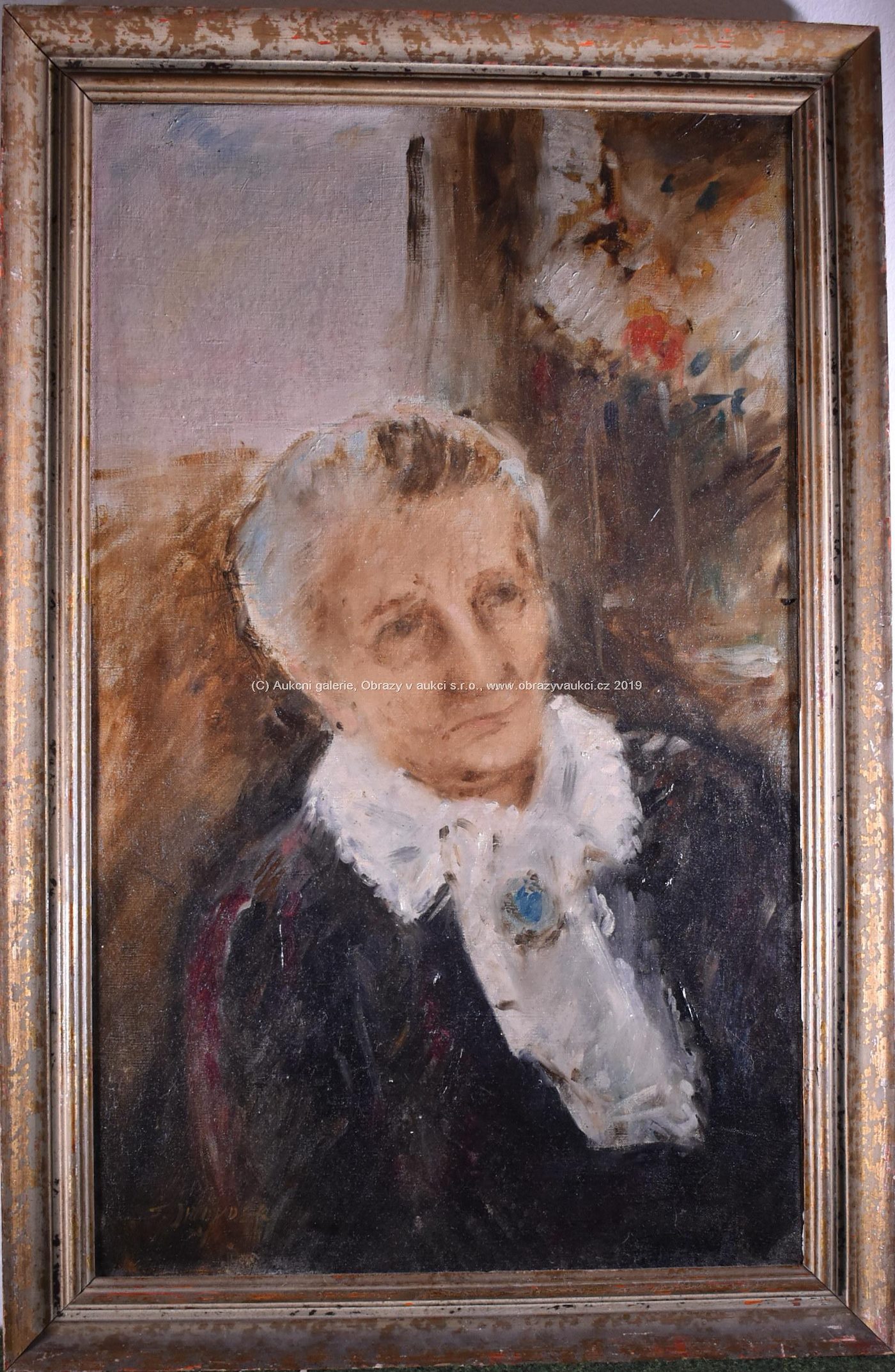František Jiroudek - Portrét ženy