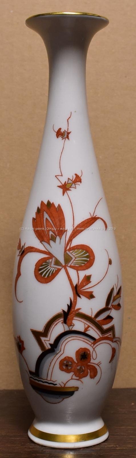 Míšeň - Váza s art deco dekorem