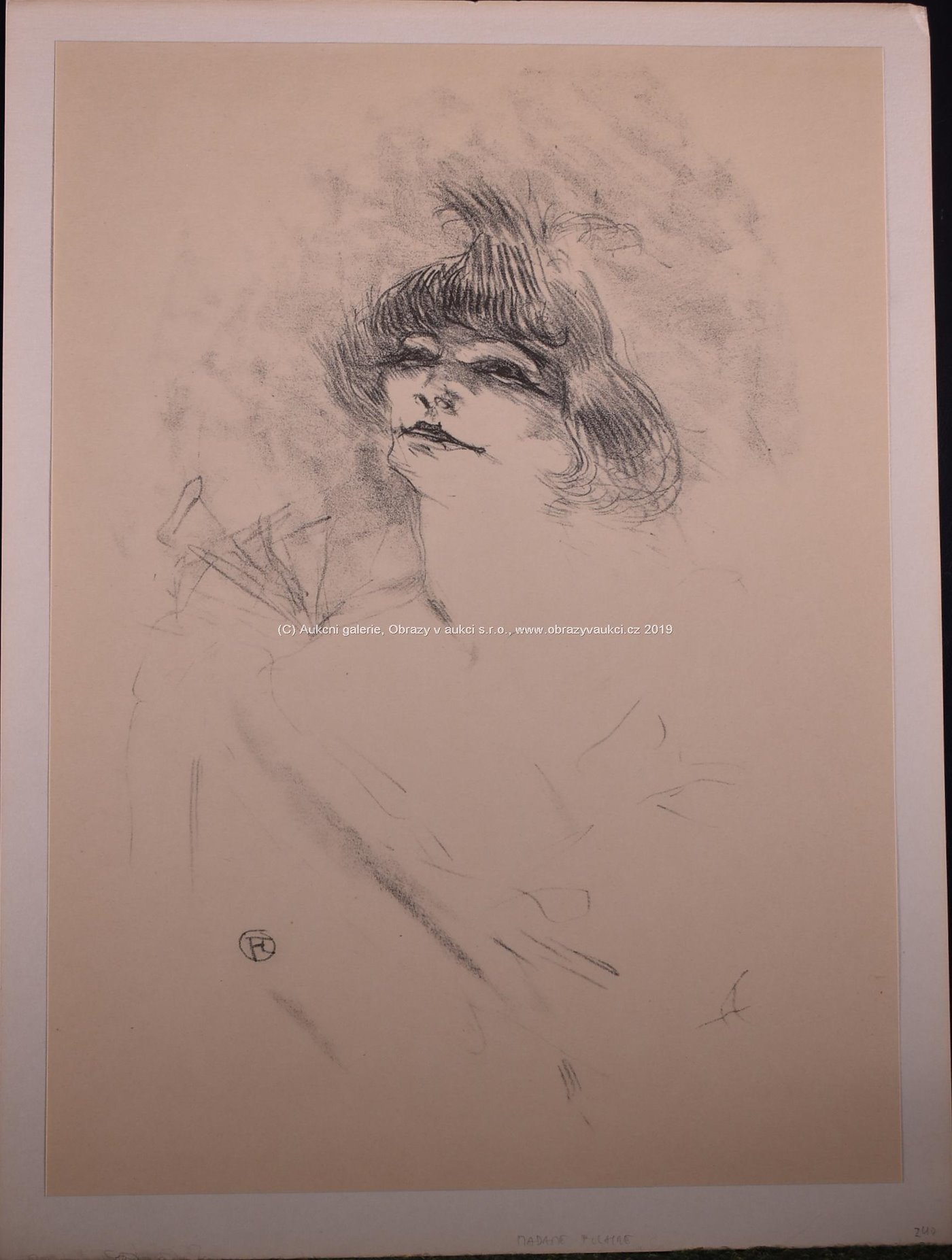 Henri de Toulouse-Lautrec - Madame Polaire (1897-97), opus 240