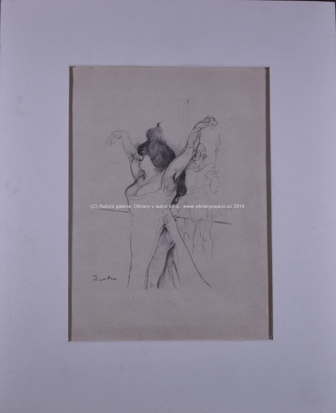 Henri de Toulouse Lautrec - Žena a voják