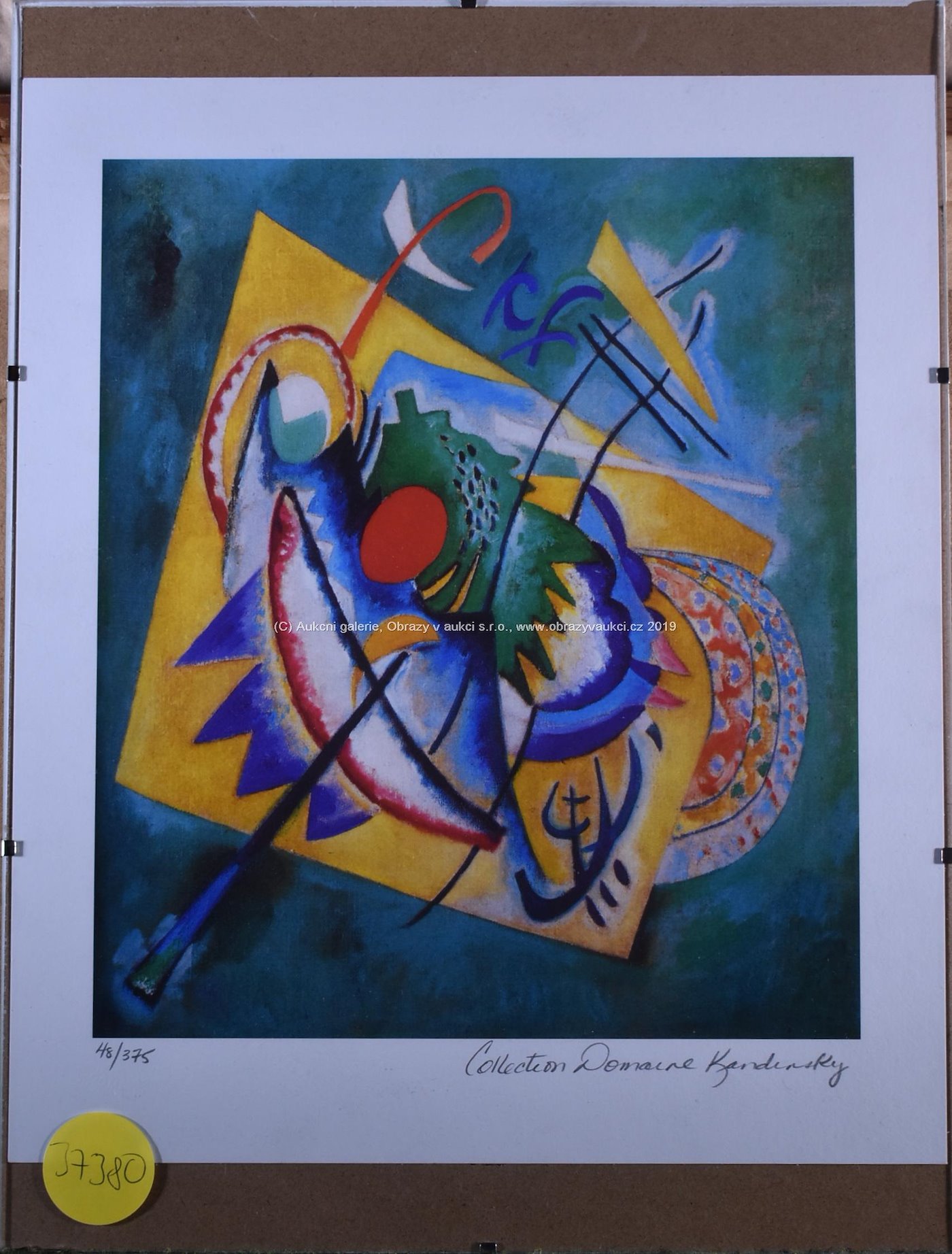 Vasilij Kandinsky - Barevná abstrakce