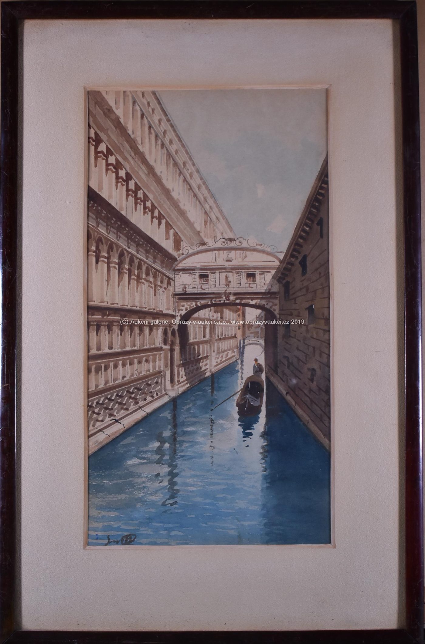 Eduard de Martini - Párové obrazy - Benátky