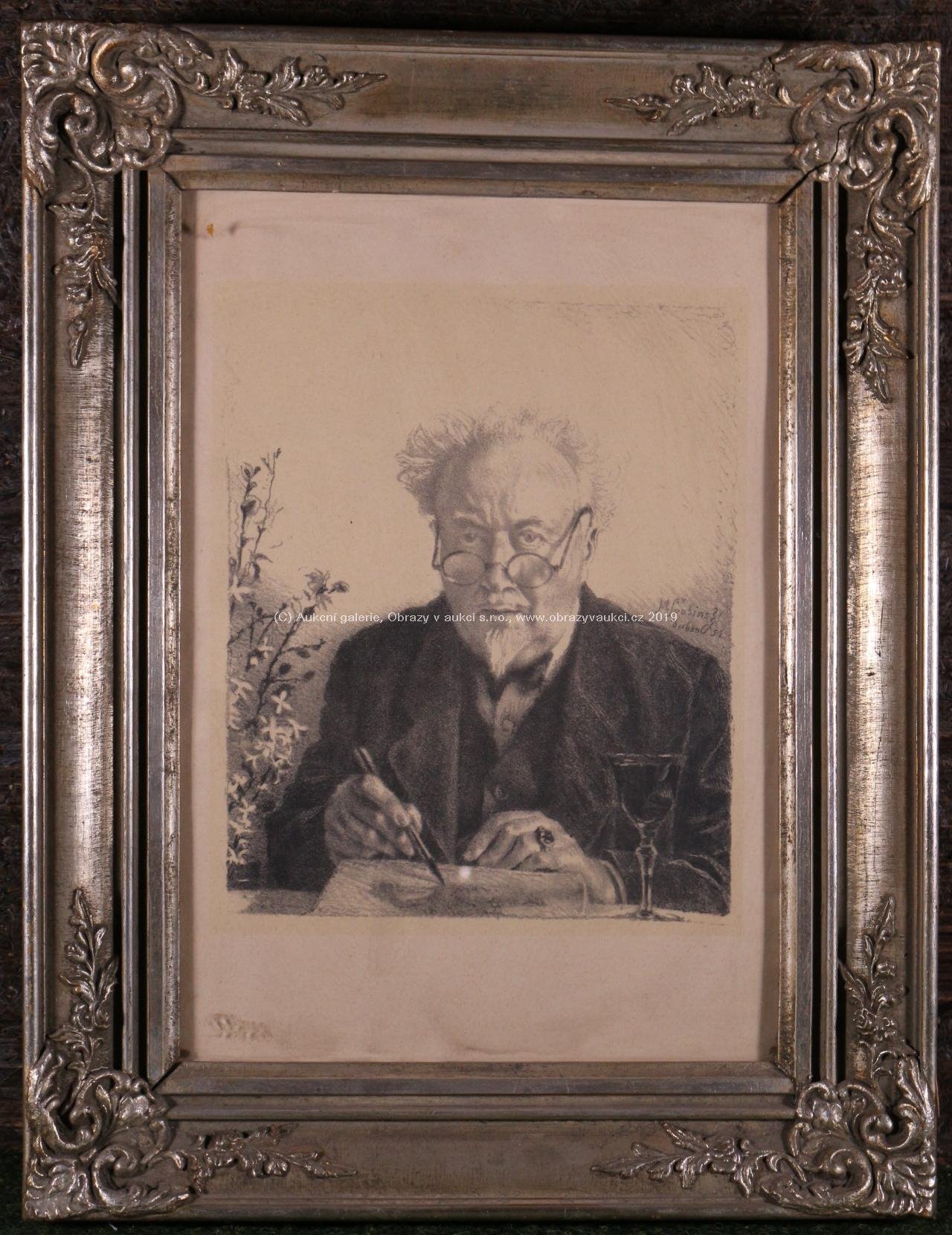 Max Švabinský - Autoportrét