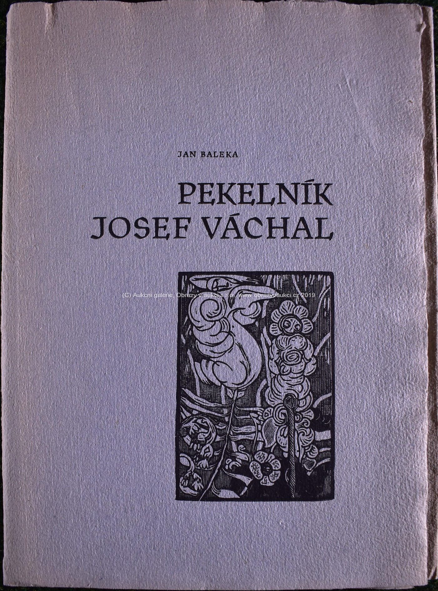 Josef Váchal - Pekelník Josef Váchal