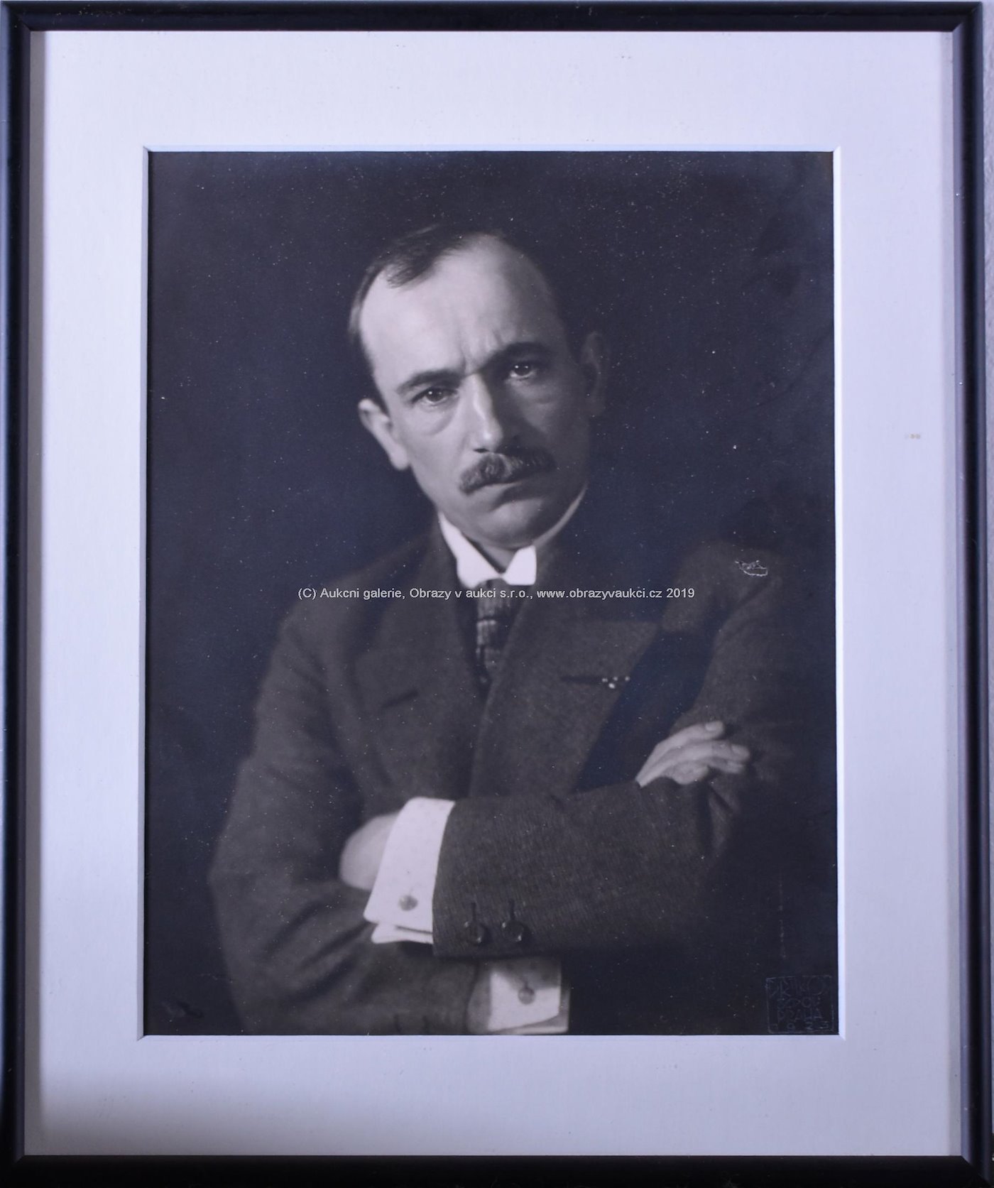 František Drtikol - Portrét Dr. Edvarda Beneše