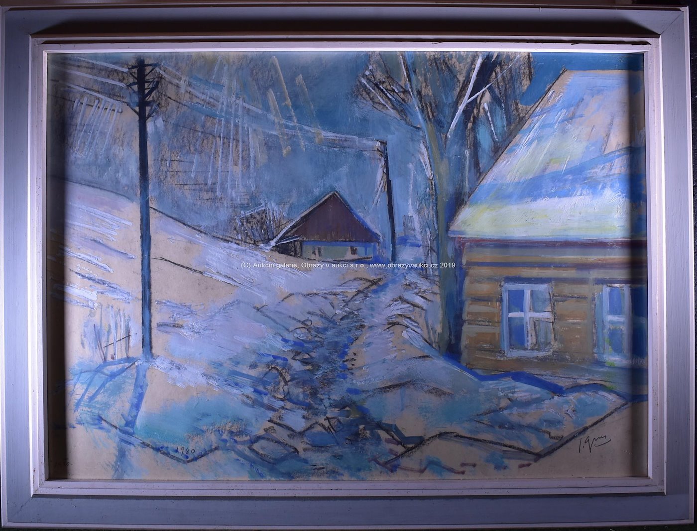 Jaroslav Grus - Cesta zimní vesnicí