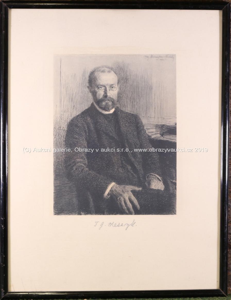 Max Švabinský - T.G. Masaryk