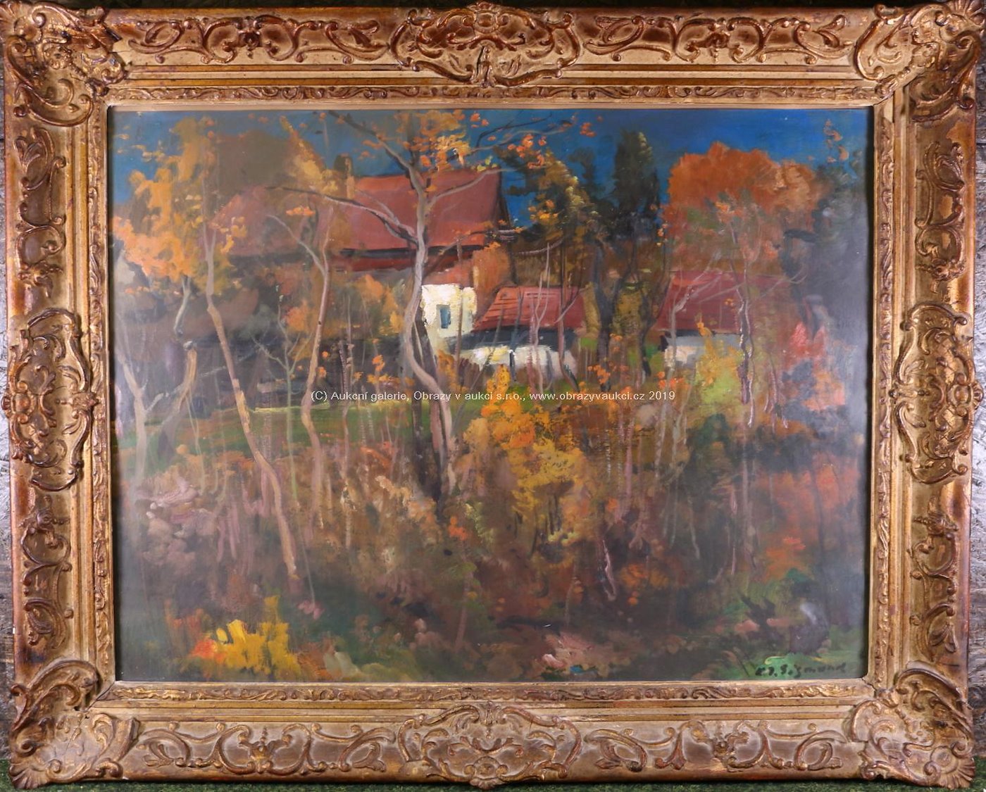 Karel Jan Sigmund - Podzimní zahrada