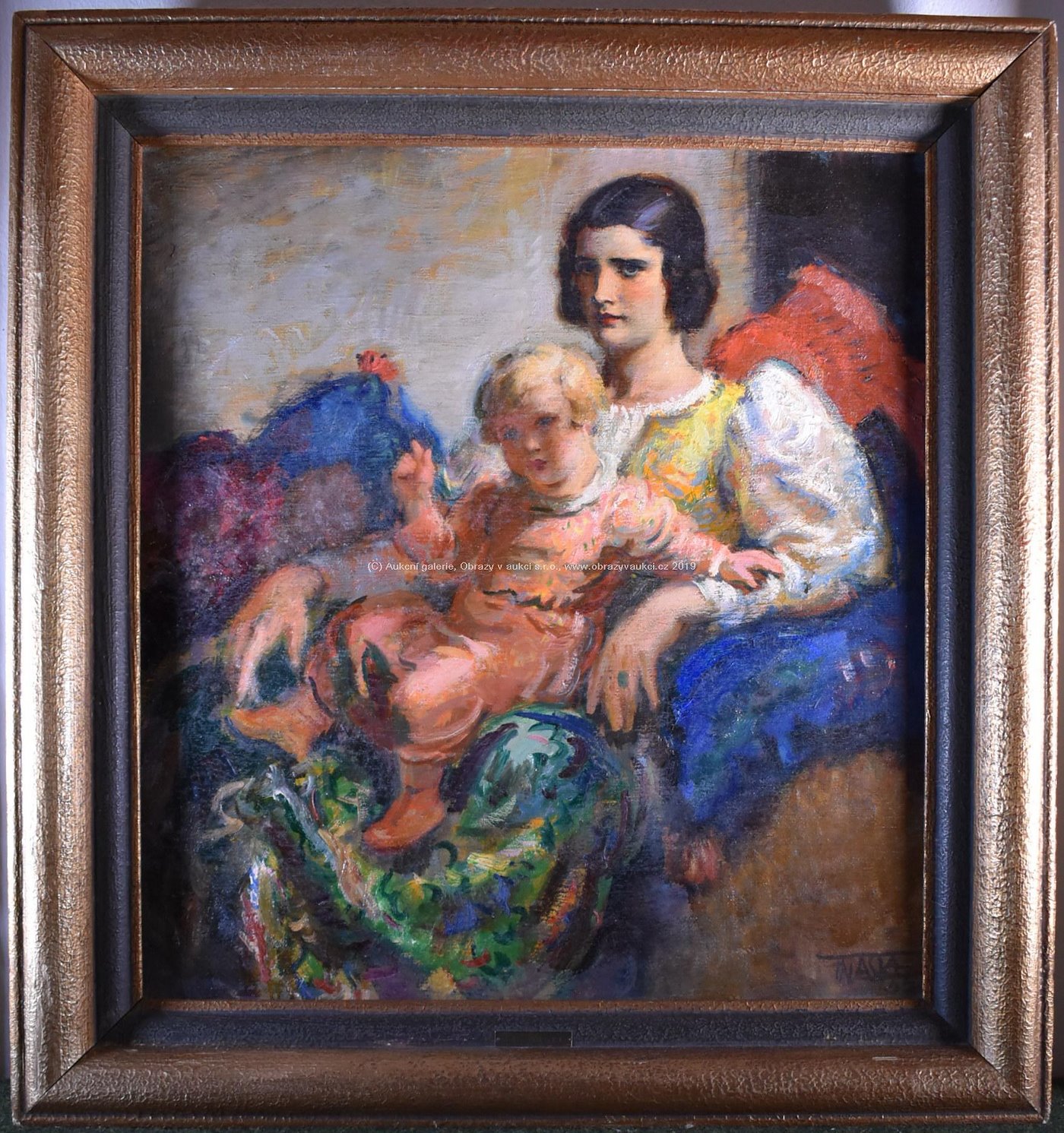 František Xaver Naske - Matka s dítětem