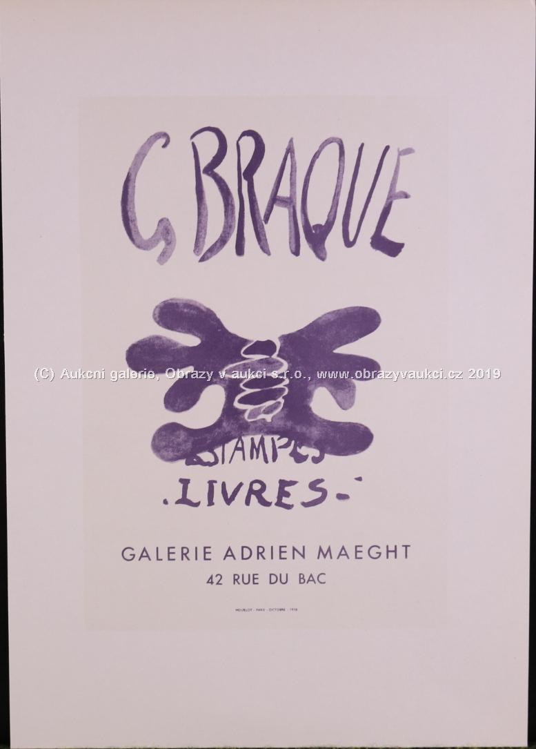 Georges Braque - Estampes-Livres-Galerie Adrien Maeght