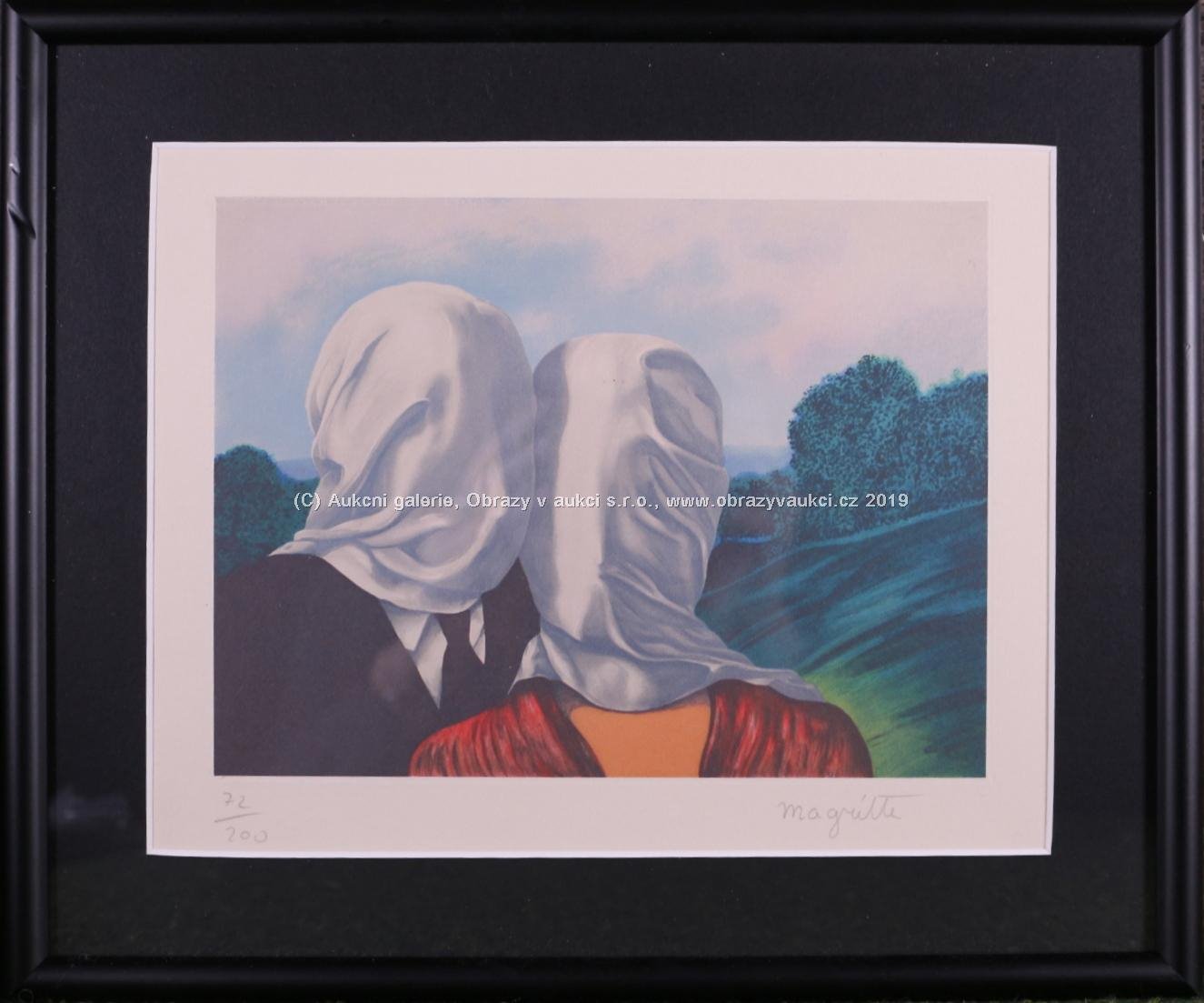 René Magritte - Dvě postavy